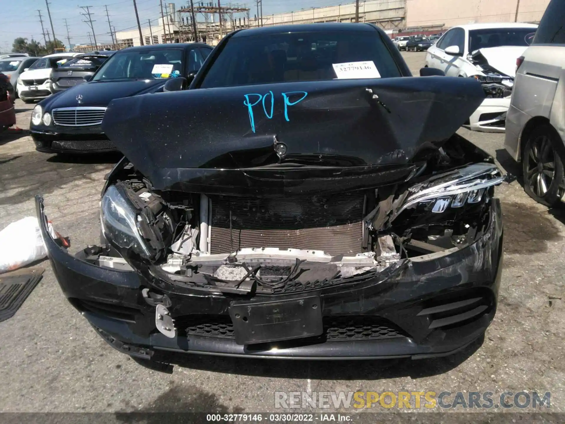 6 Photograph of a damaged car 55SWF8DB3KU322475 MERCEDES-BENZ C-CLASS 2019