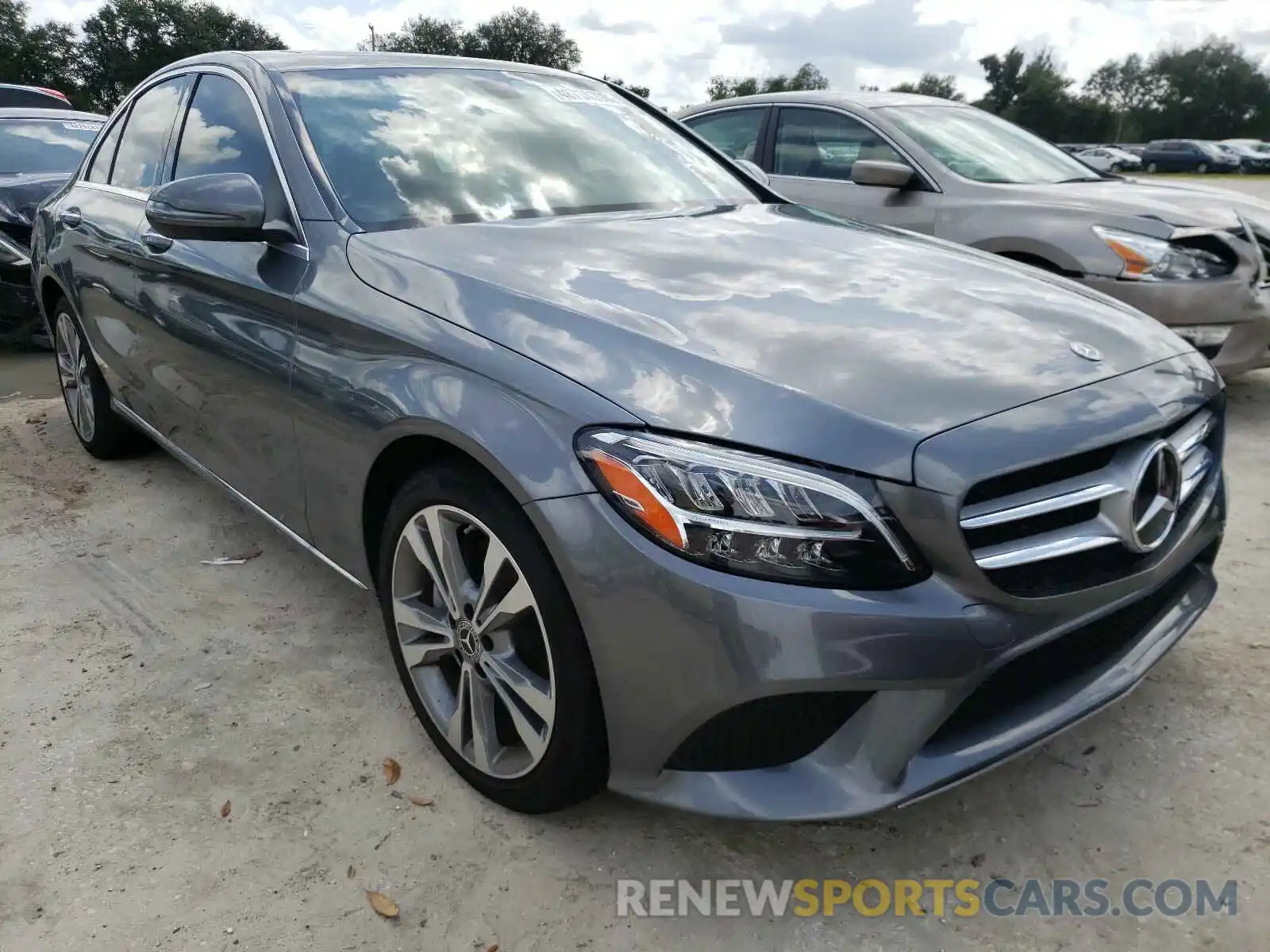 1 Photograph of a damaged car 55SWF8DB4KU286442 MERCEDES-BENZ C CLASS 2019