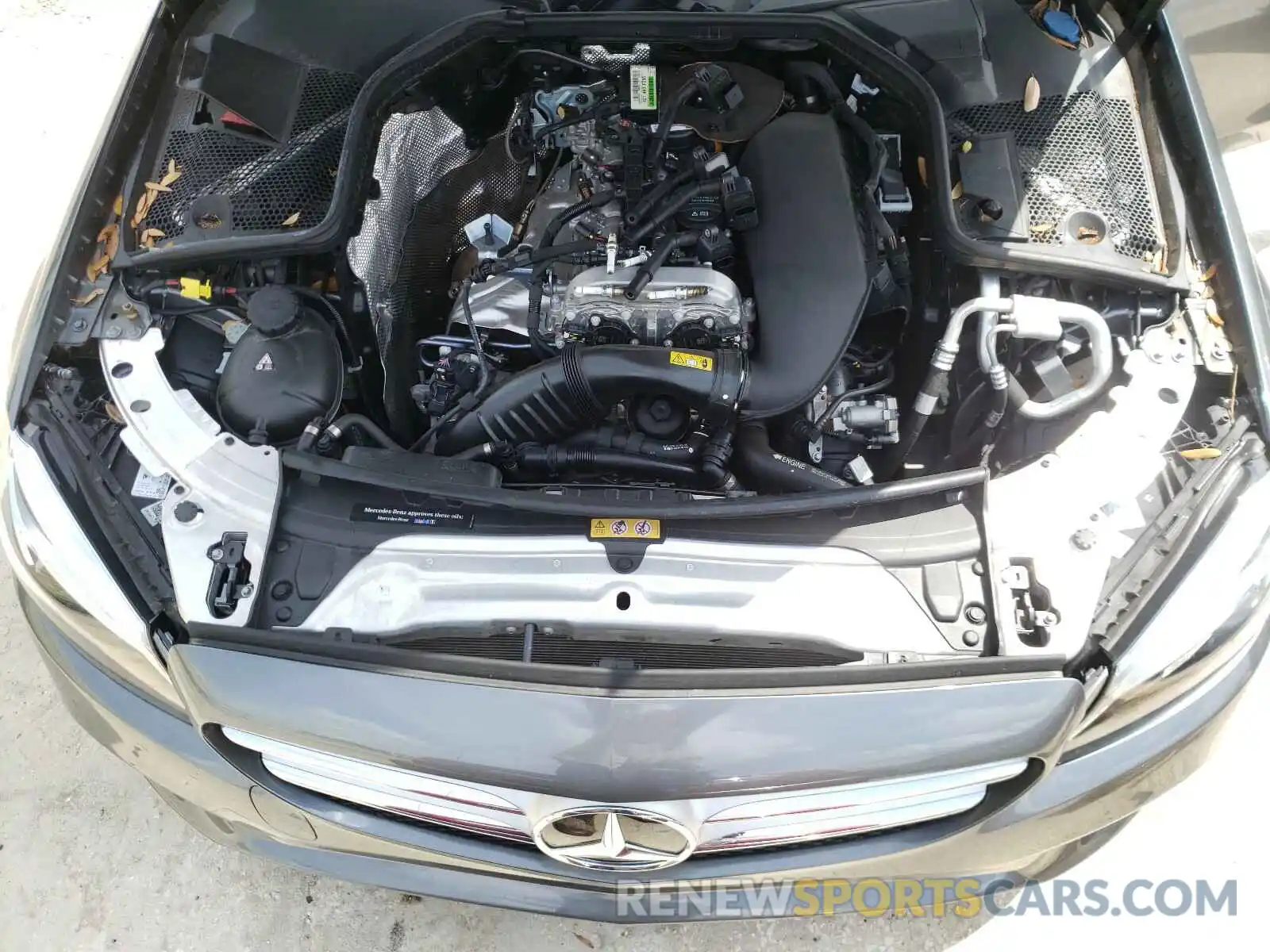 7 Photograph of a damaged car 55SWF8DB4KU286442 MERCEDES-BENZ C CLASS 2019