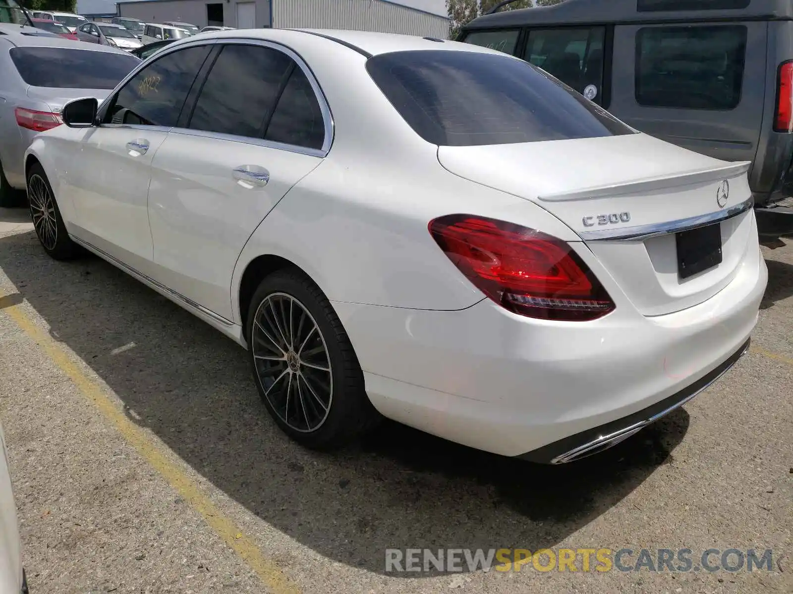 3 Photograph of a damaged car 55SWF8DB4KU286652 MERCEDES-BENZ C-CLASS 2019