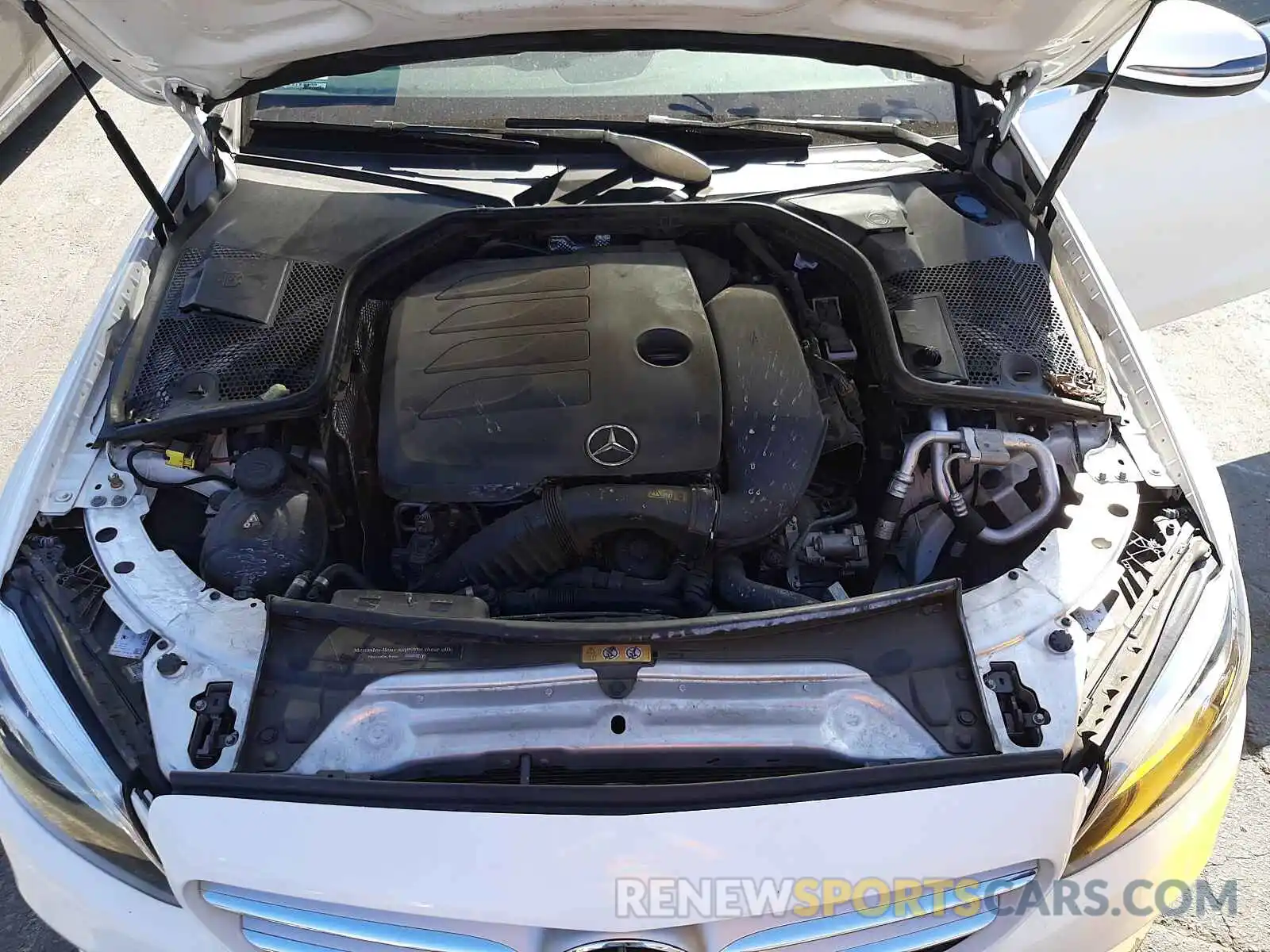 7 Photograph of a damaged car 55SWF8DB4KU286652 MERCEDES-BENZ C-CLASS 2019