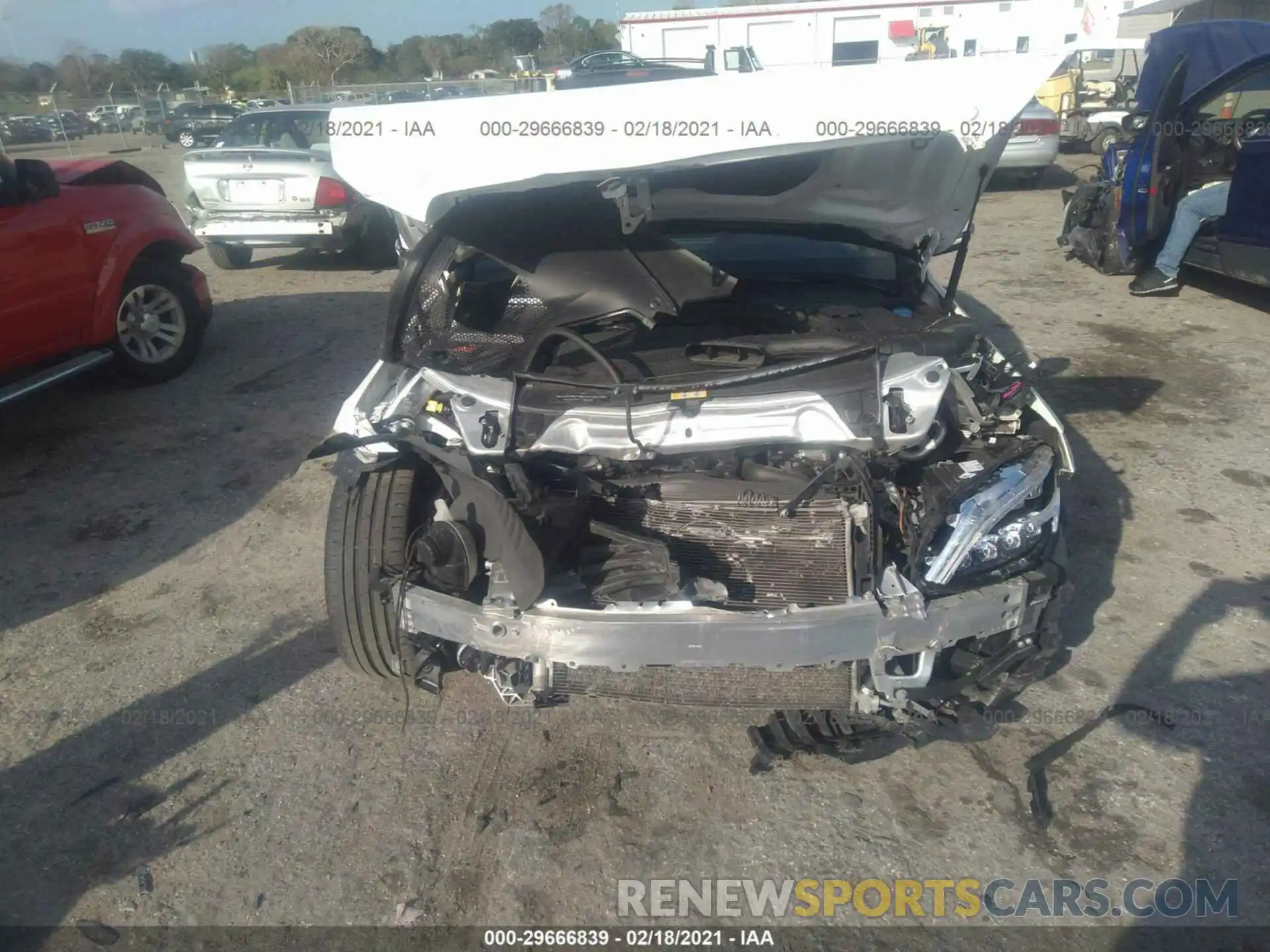 6 Photograph of a damaged car 55SWF8DB4KU287834 MERCEDES-BENZ C-CLASS 2019