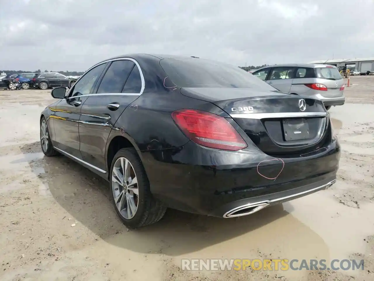 3 Photograph of a damaged car 55SWF8DB4KU288028 MERCEDES-BENZ C-CLASS 2019