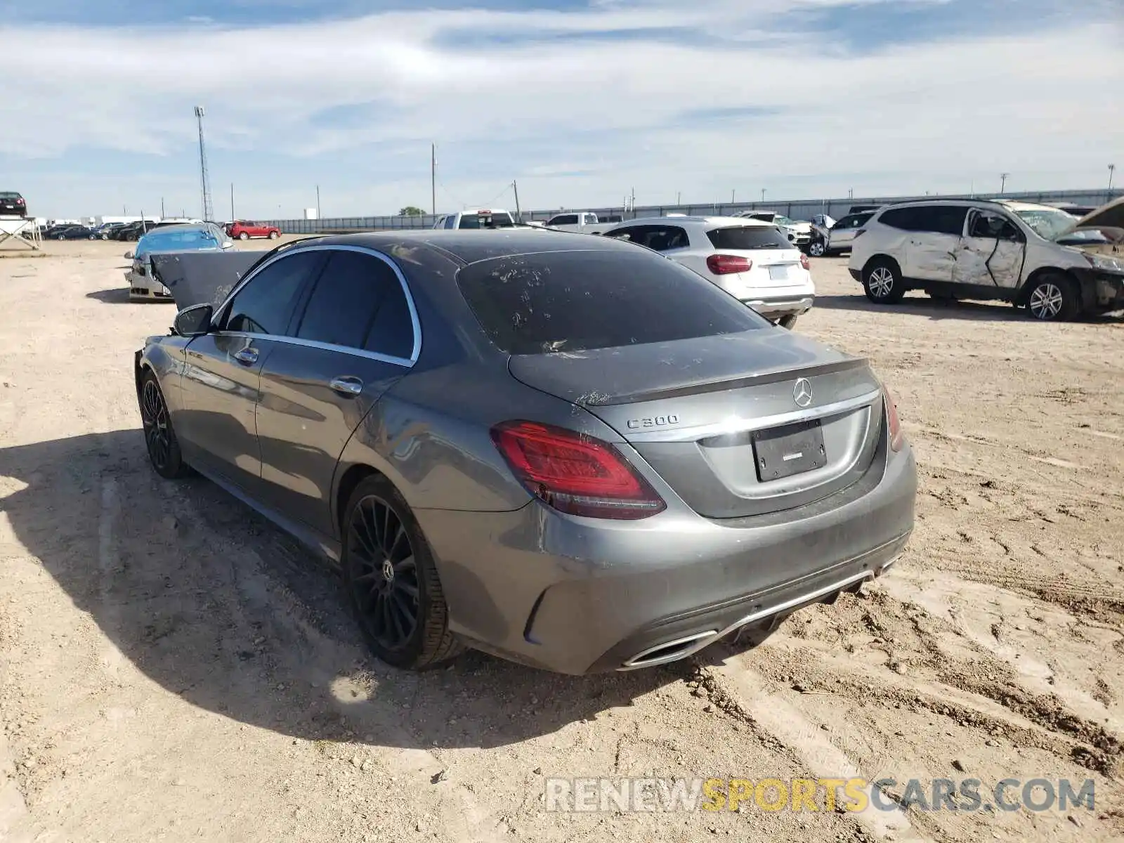 3 Photograph of a damaged car 55SWF8DB4KU293116 MERCEDES-BENZ C-CLASS 2019