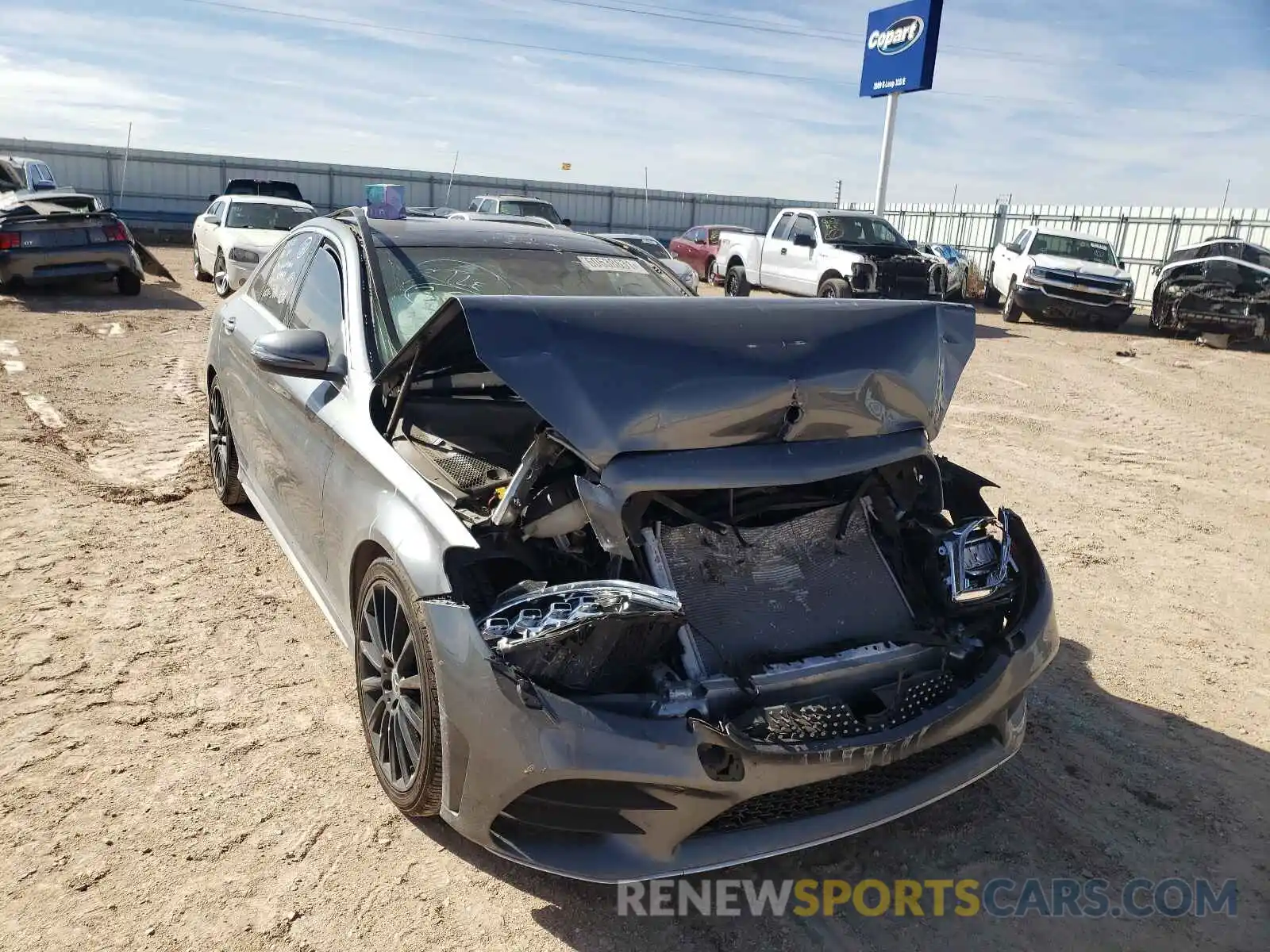 9 Photograph of a damaged car 55SWF8DB4KU293116 MERCEDES-BENZ C-CLASS 2019