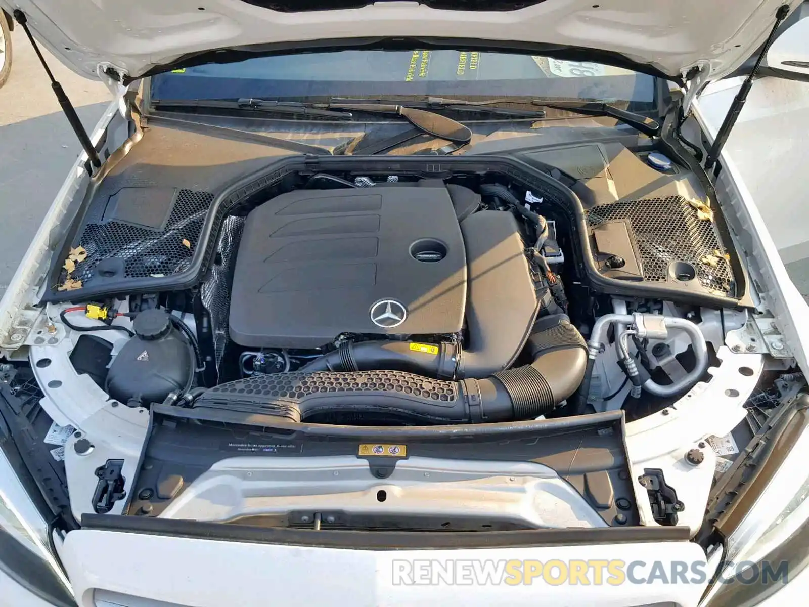 7 Photograph of a damaged car 55SWF8DB4KU295397 MERCEDES-BENZ C CLASS 2019