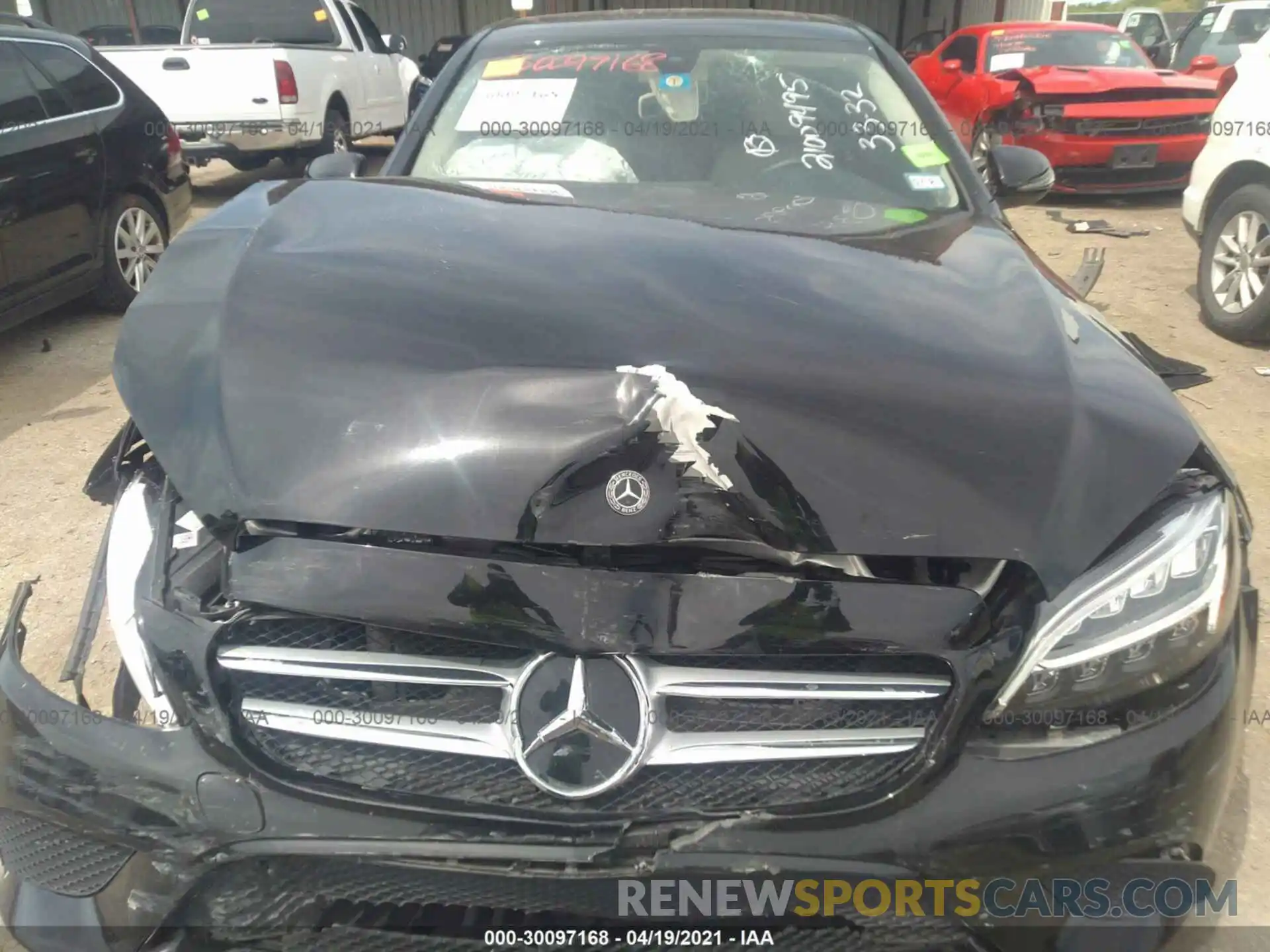 6 Photograph of a damaged car 55SWF8DB4KU295836 MERCEDES-BENZ C-CLASS 2019