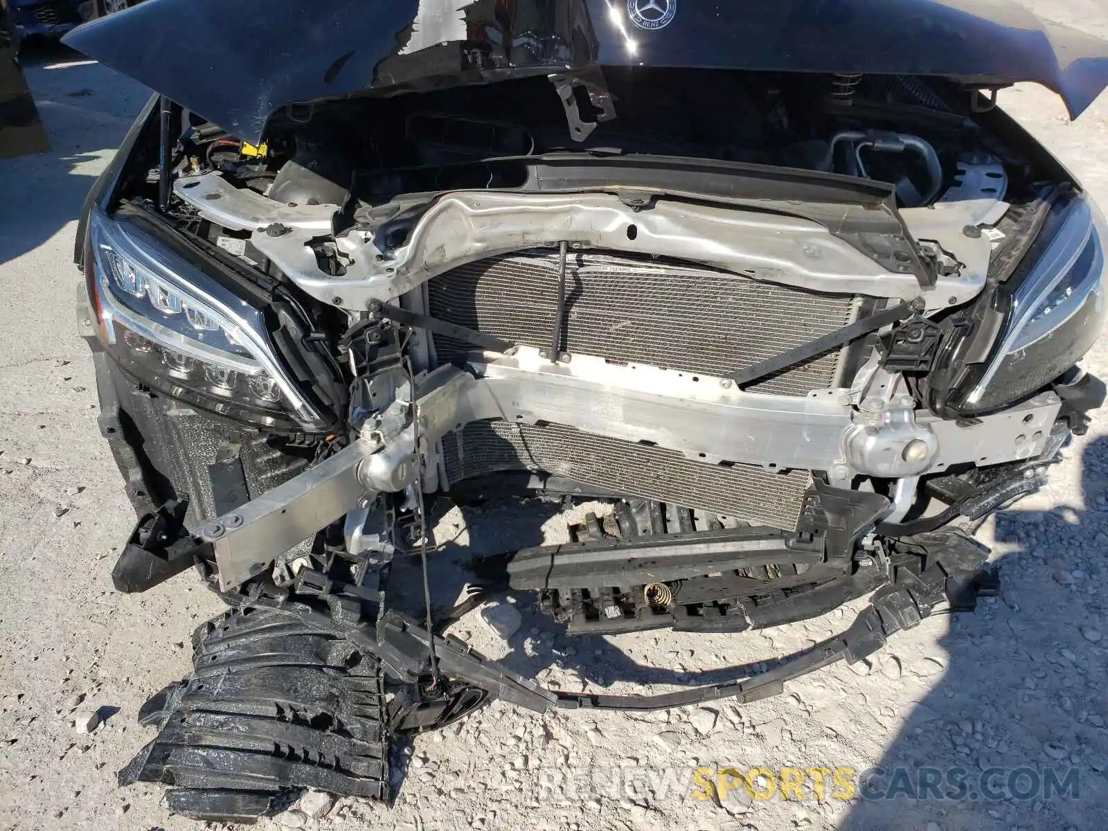 9 Photograph of a damaged car 55SWF8DB4KU295951 MERCEDES-BENZ C-CLASS 2019