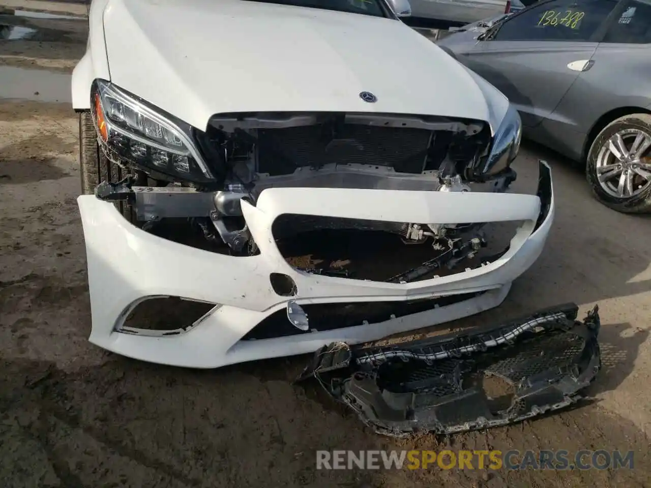 9 Photograph of a damaged car 55SWF8DB4KU297926 MERCEDES-BENZ C-CLASS 2019