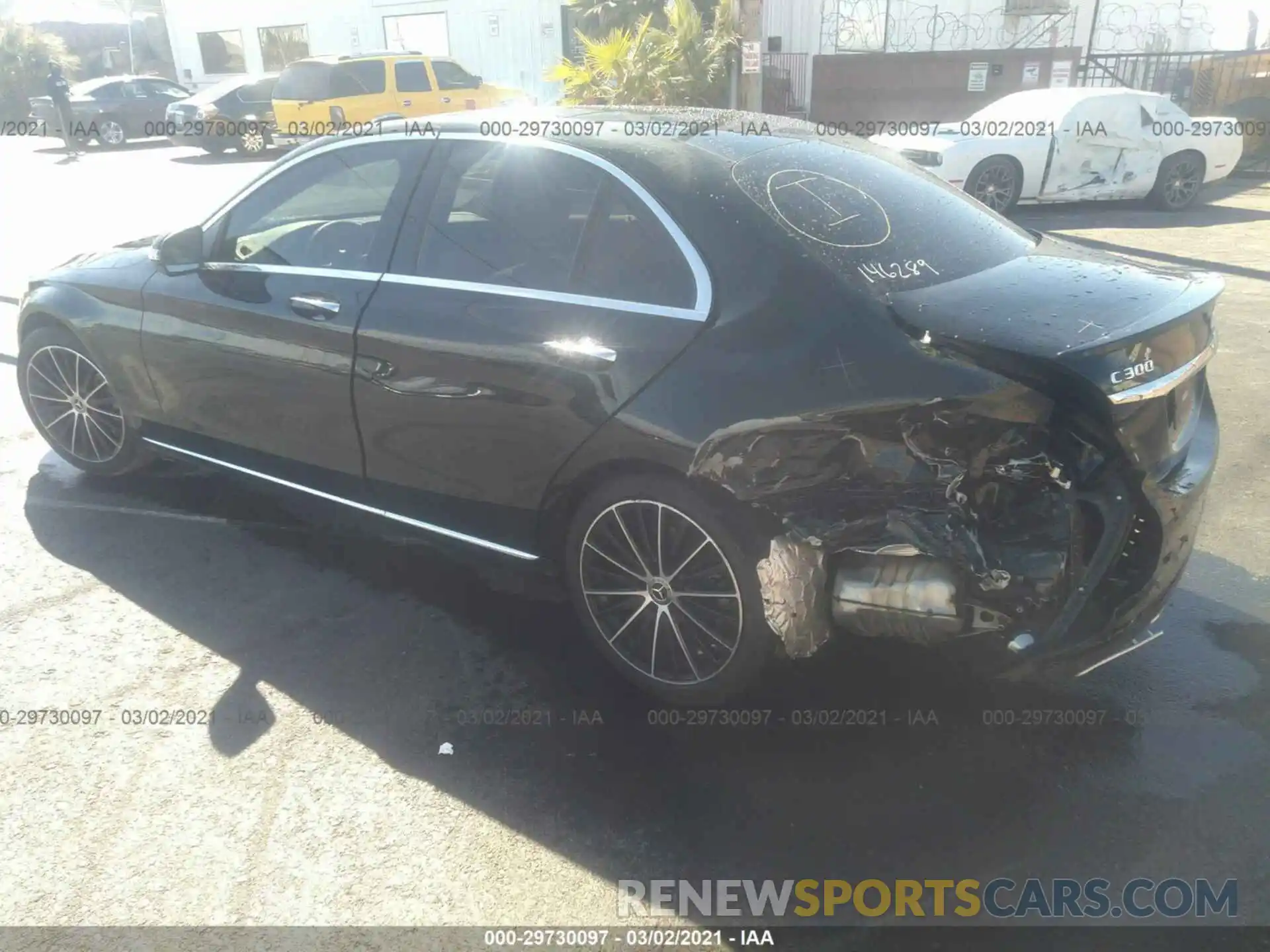 3 Photograph of a damaged car 55SWF8DB4KU305250 MERCEDES-BENZ C-CLASS 2019