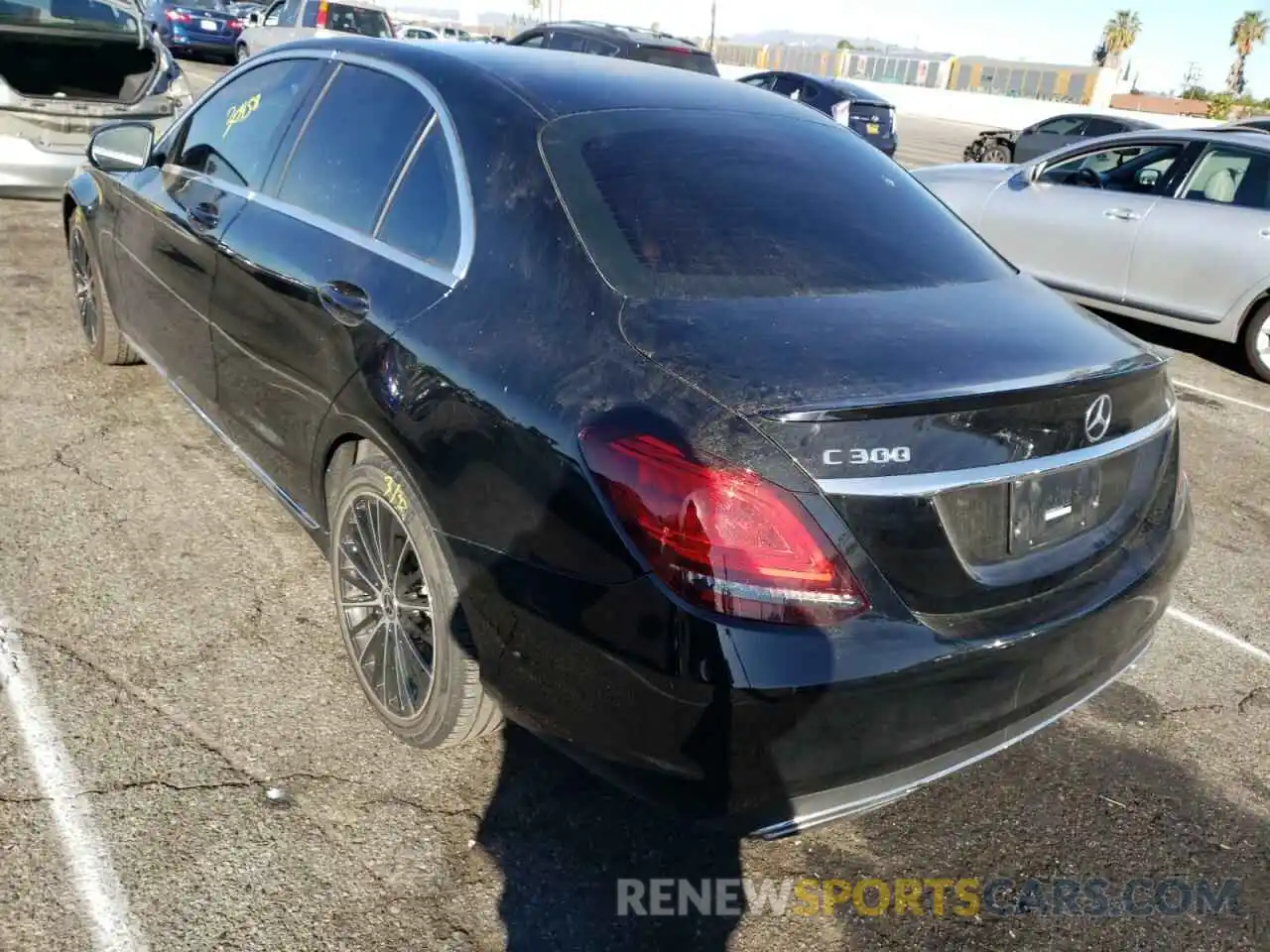 3 Photograph of a damaged car 55SWF8DB4KU308648 MERCEDES-BENZ C-CLASS 2019