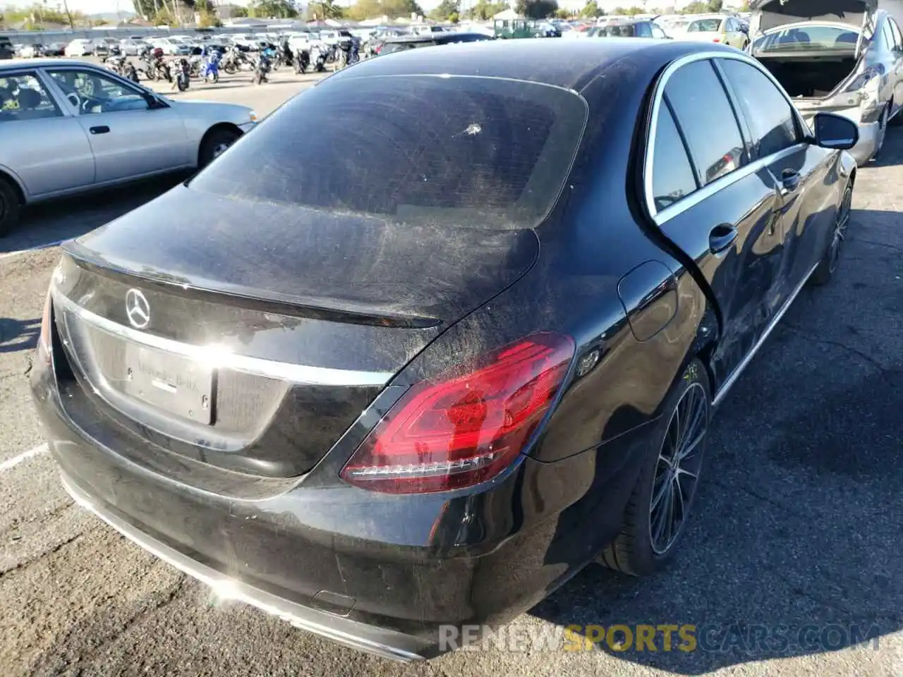 4 Photograph of a damaged car 55SWF8DB4KU308648 MERCEDES-BENZ C-CLASS 2019