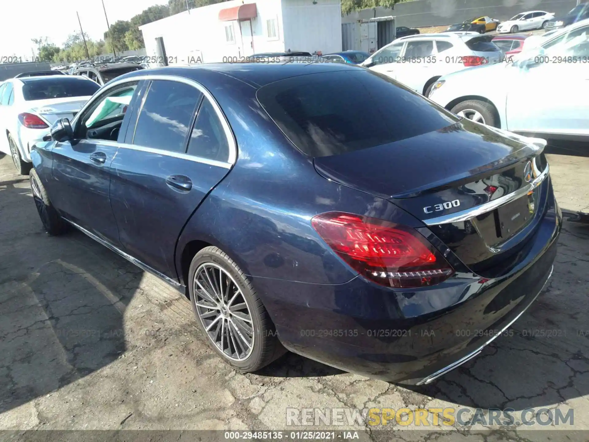 3 Photograph of a damaged car 55SWF8DB4KU314000 MERCEDES-BENZ C-CLASS 2019