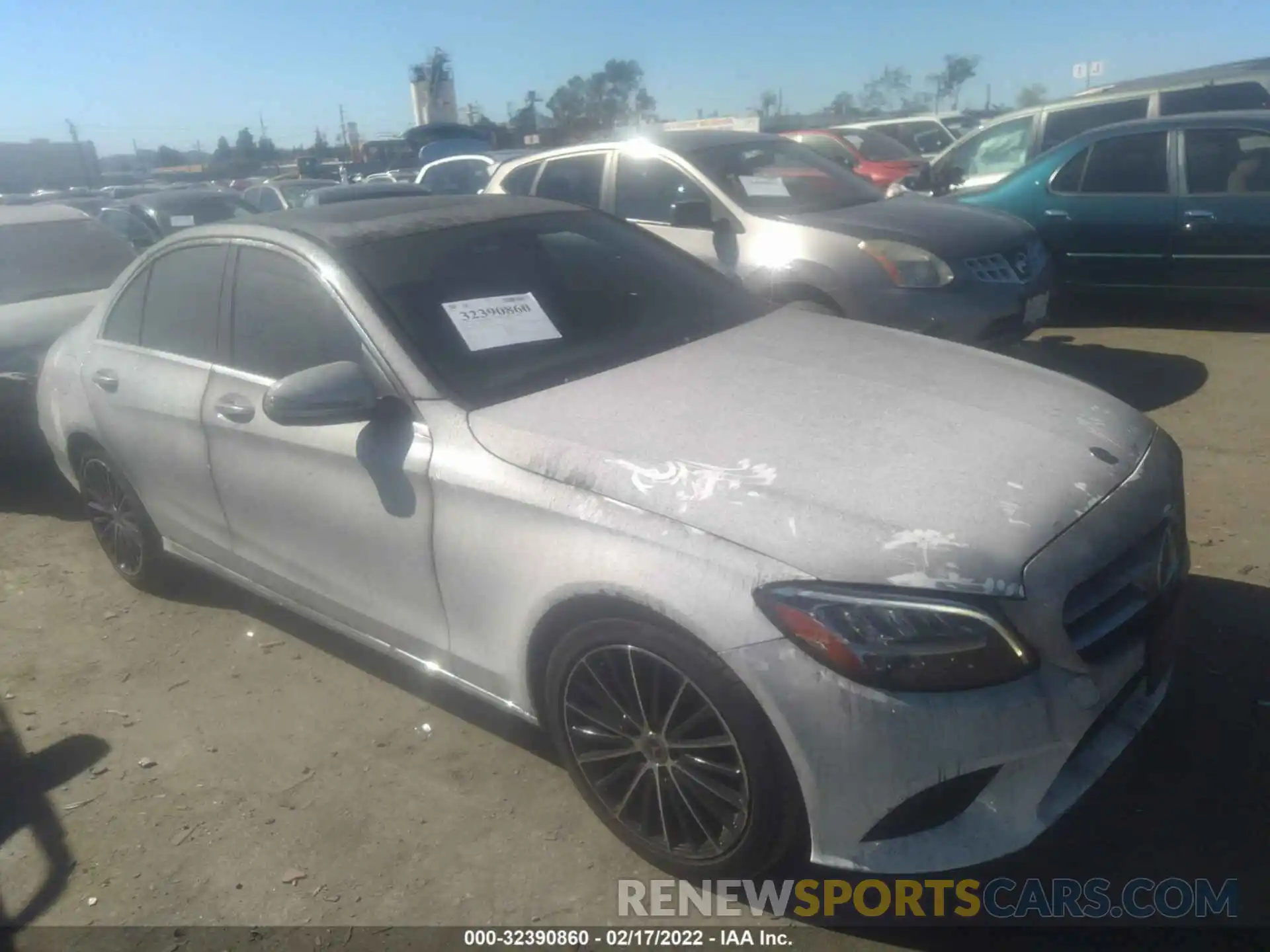 1 Photograph of a damaged car 55SWF8DB4KU315423 MERCEDES-BENZ C-CLASS 2019