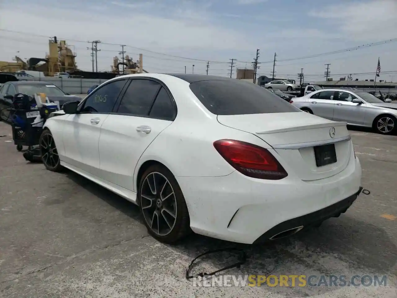 3 Photograph of a damaged car 55SWF8DB4KU318337 MERCEDES-BENZ C-CLASS 2019