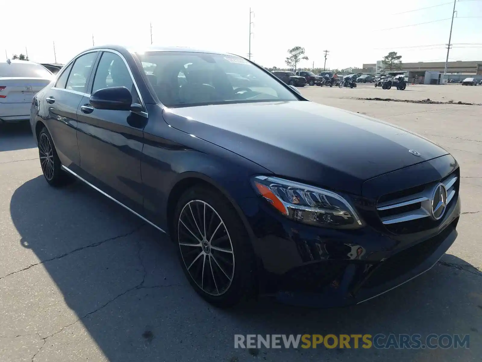 1 Photograph of a damaged car 55SWF8DB4KU319116 MERCEDES-BENZ C-CLASS 2019