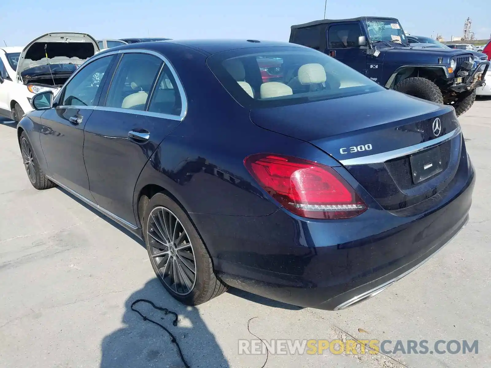 3 Photograph of a damaged car 55SWF8DB4KU319116 MERCEDES-BENZ C-CLASS 2019