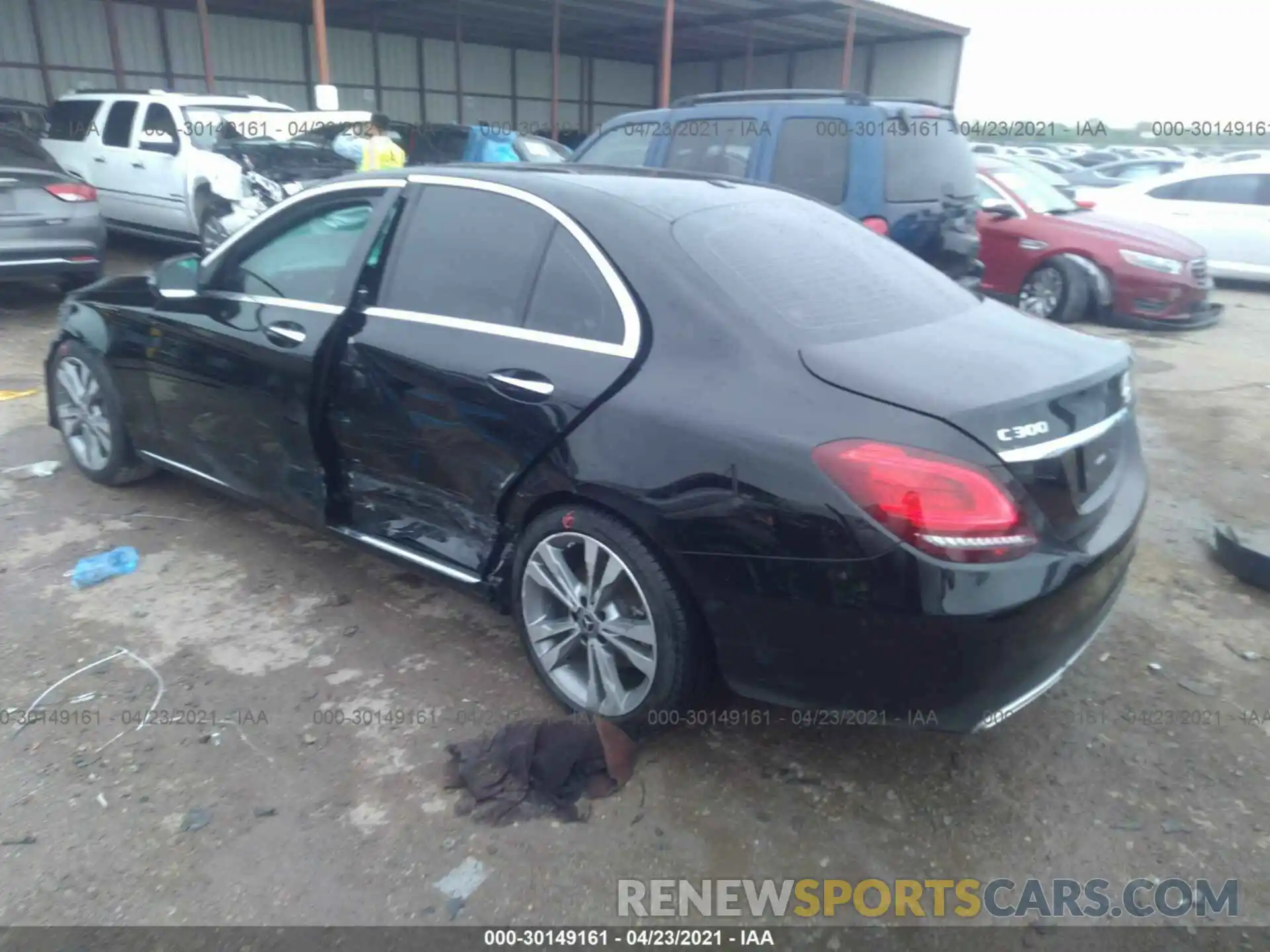 3 Photograph of a damaged car 55SWF8DB5KU284764 MERCEDES-BENZ C-CLASS 2019