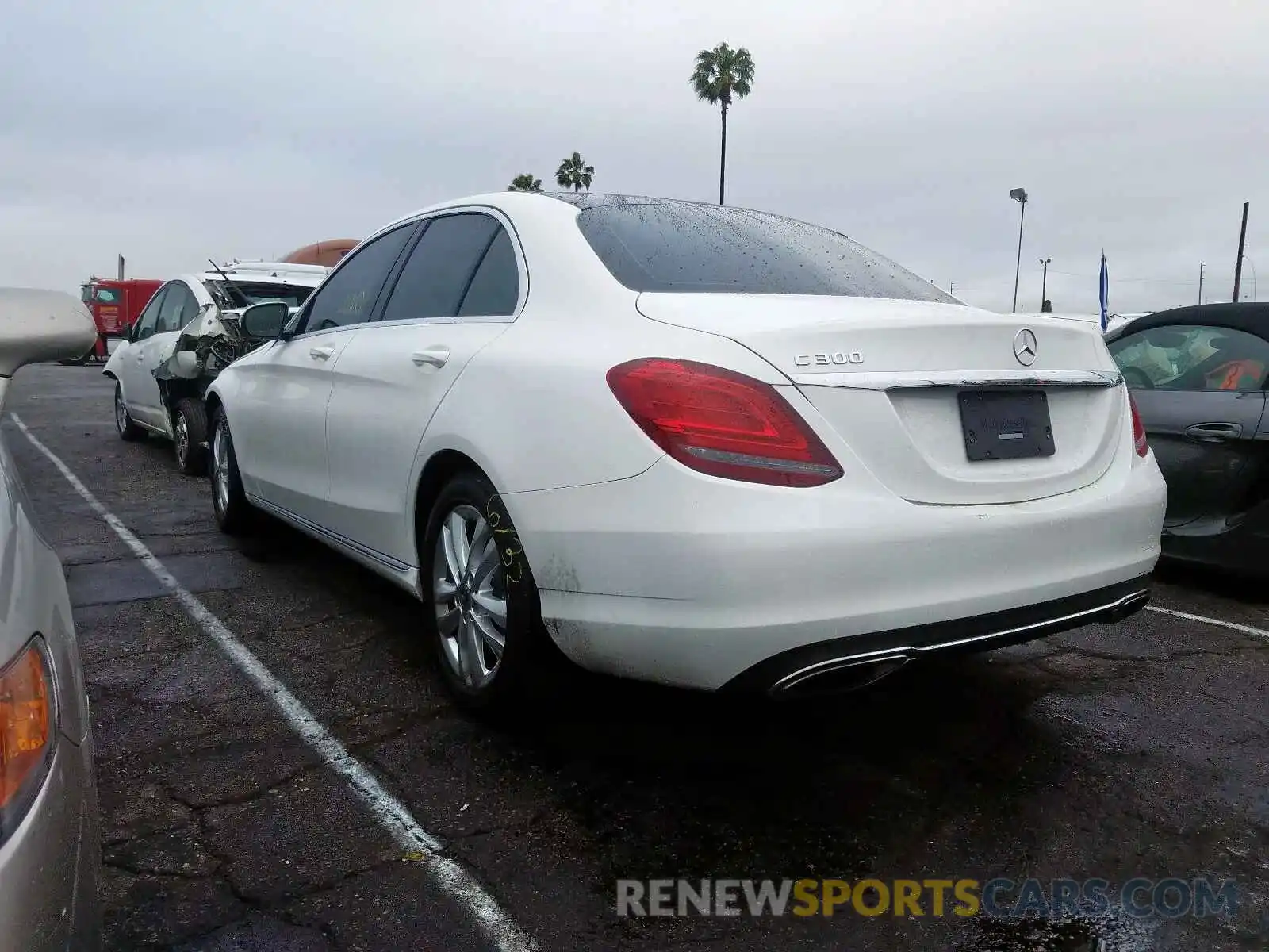 3 Photograph of a damaged car 55SWF8DB5KU291780 MERCEDES-BENZ C CLASS 2019