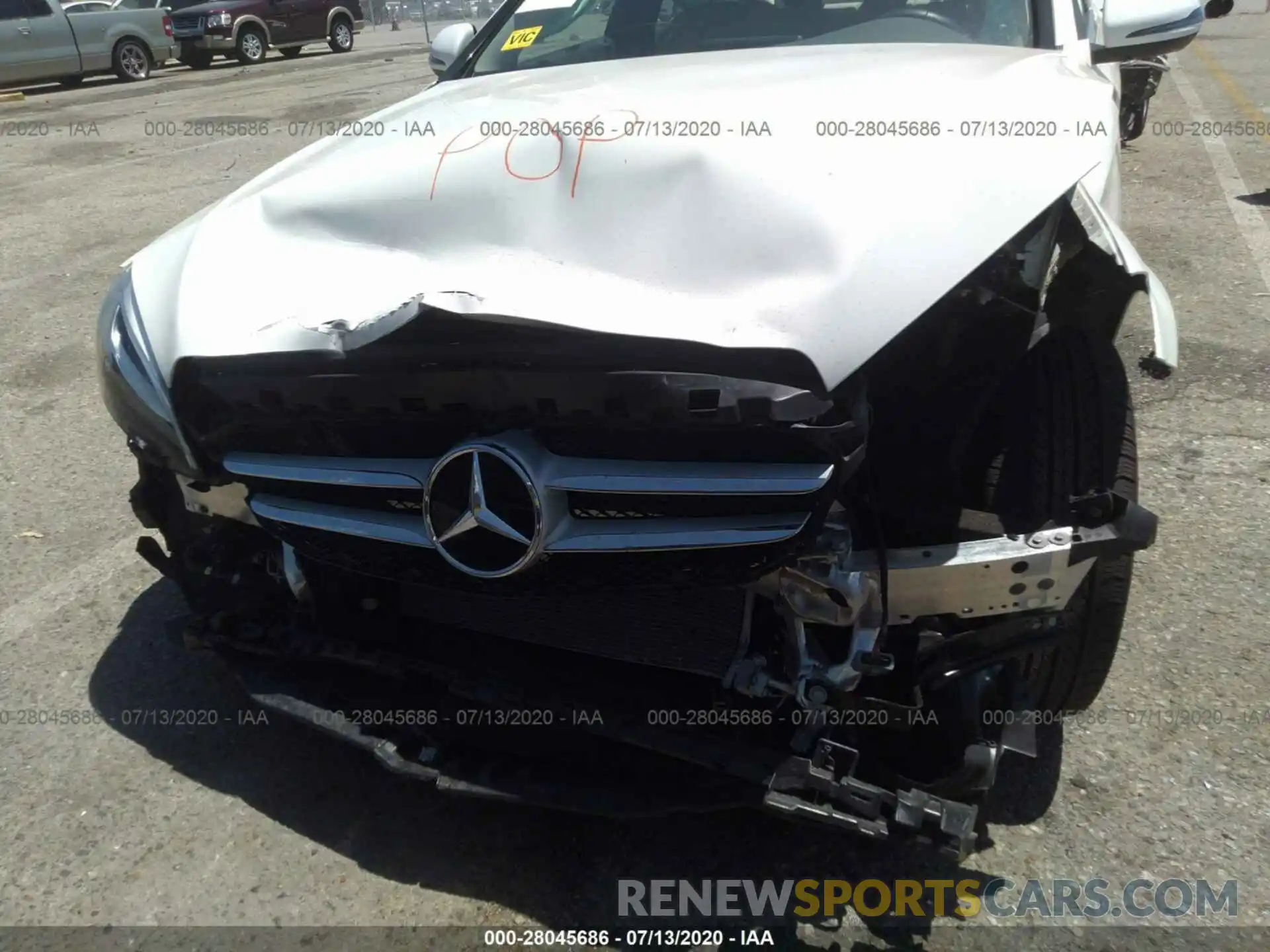 6 Photograph of a damaged car 55SWF8DB5KU293500 MERCEDES-BENZ C-CLASS 2019