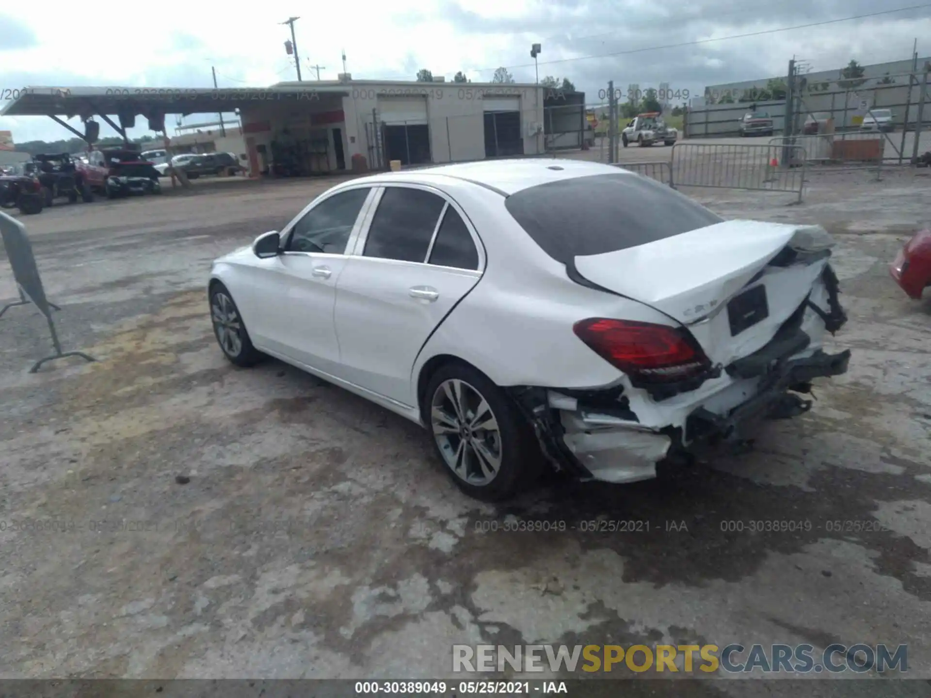 3 Photograph of a damaged car 55SWF8DB5KU294100 MERCEDES-BENZ C-CLASS 2019