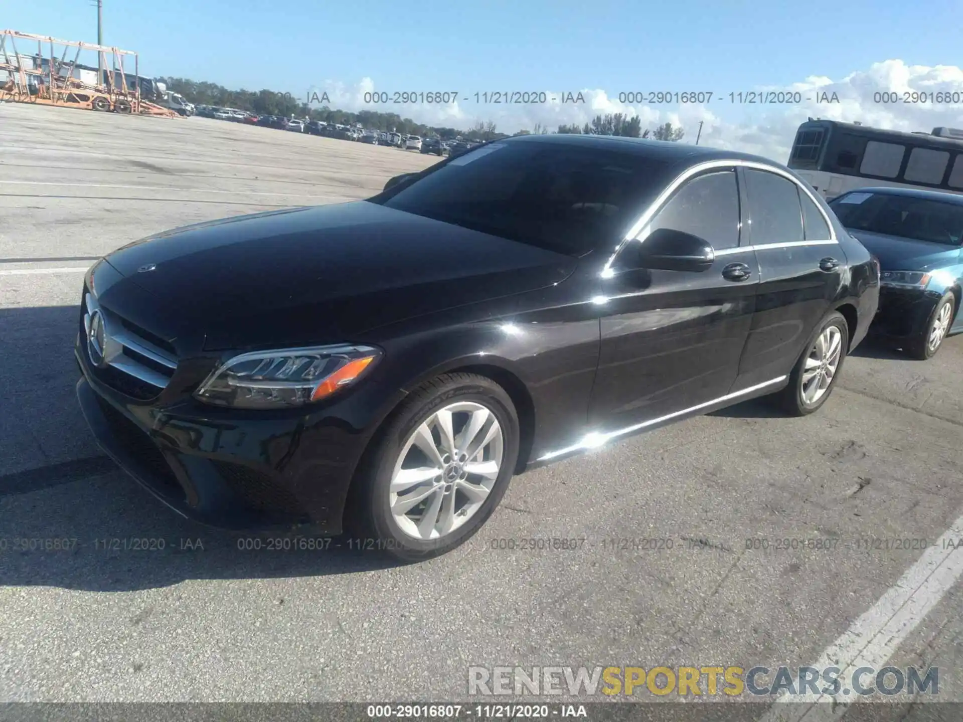 2 Photograph of a damaged car 55SWF8DB5KU294159 MERCEDES-BENZ C-CLASS 2019