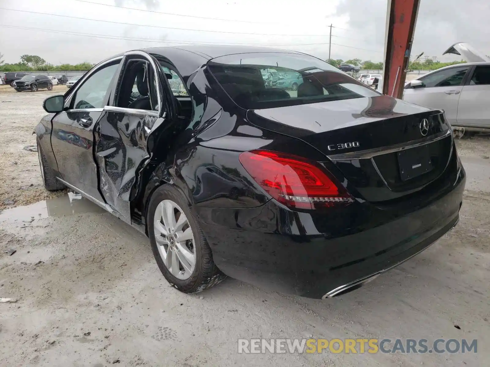 3 Photograph of a damaged car 55SWF8DB5KU294260 MERCEDES-BENZ C CLASS 2019