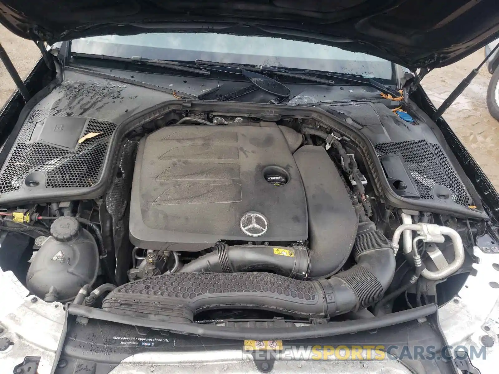 7 Photograph of a damaged car 55SWF8DB5KU295991 MERCEDES-BENZ C-CLASS 2019