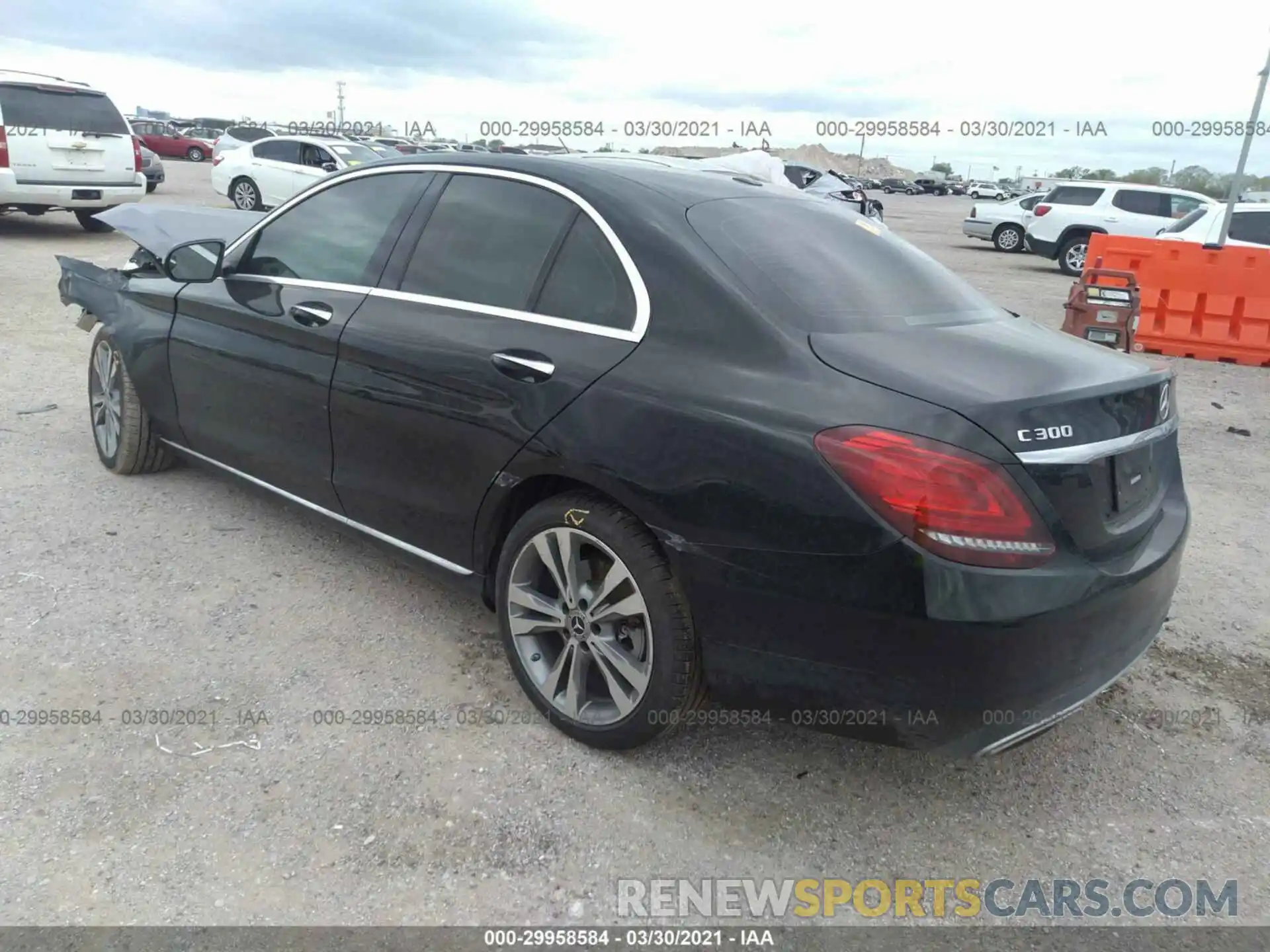 3 Photograph of a damaged car 55SWF8DB5KU297661 MERCEDES-BENZ C-CLASS 2019