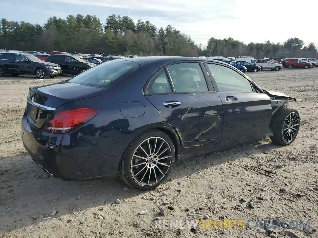 3 Photograph of a damaged car 55SWF8DB5KU297837 MERCEDES-BENZ C-CLASS 2019