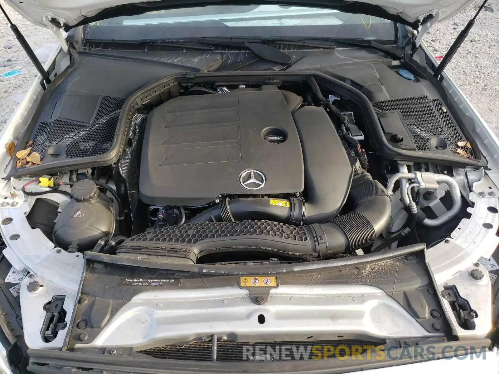 7 Photograph of a damaged car 55SWF8DB5KU297904 MERCEDES-BENZ C-CLASS 2019