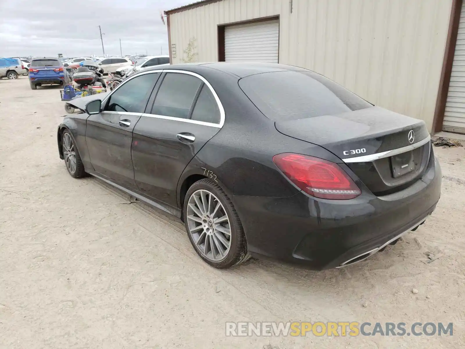 3 Photograph of a damaged car 55SWF8DB5KU301580 MERCEDES-BENZ C-CLASS 2019