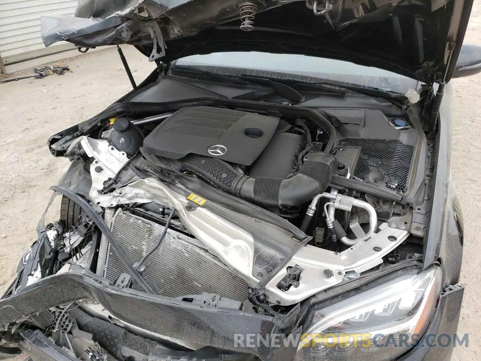 7 Photograph of a damaged car 55SWF8DB5KU301580 MERCEDES-BENZ C-CLASS 2019