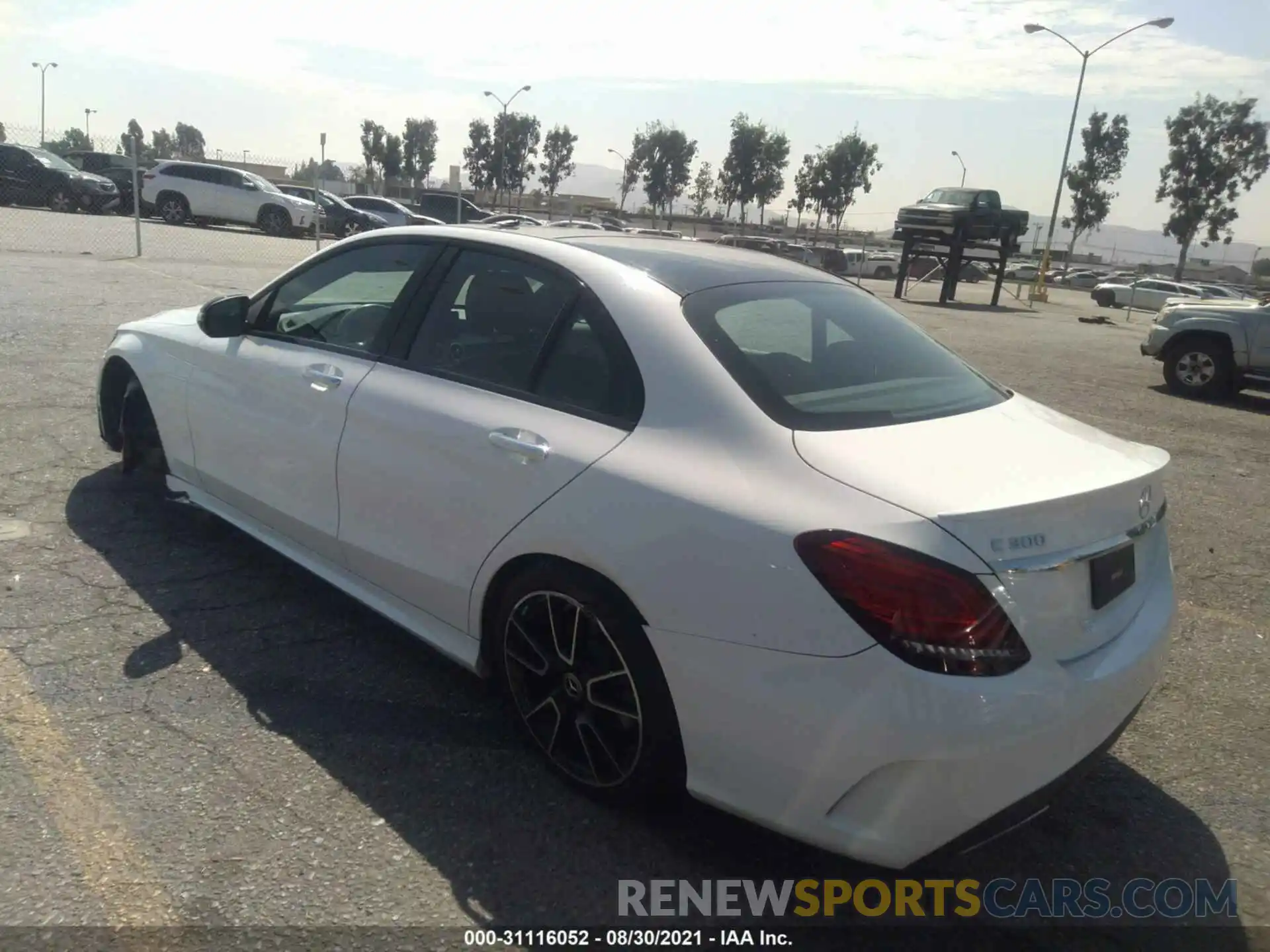 3 Photograph of a damaged car 55SWF8DB5KU302678 MERCEDES-BENZ C-CLASS 2019