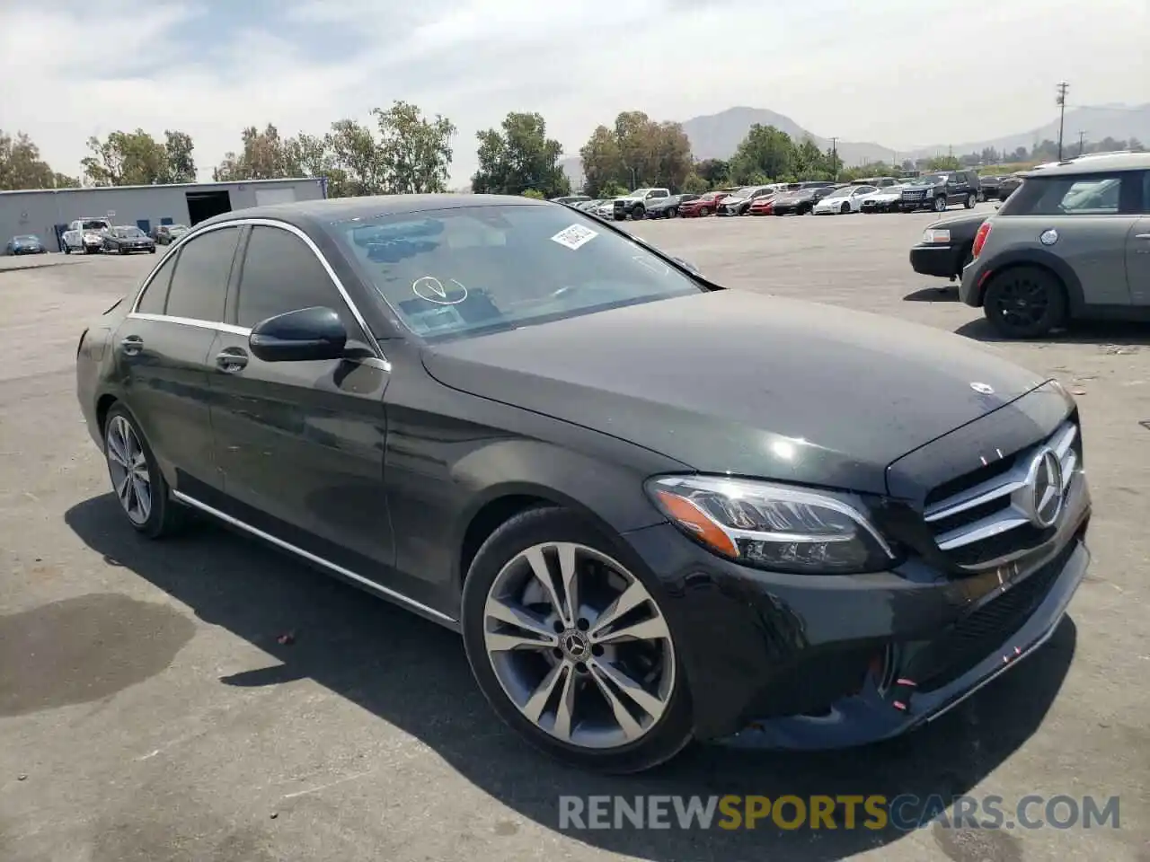 1 Photograph of a damaged car 55SWF8DB5KU307167 MERCEDES-BENZ C-CLASS 2019