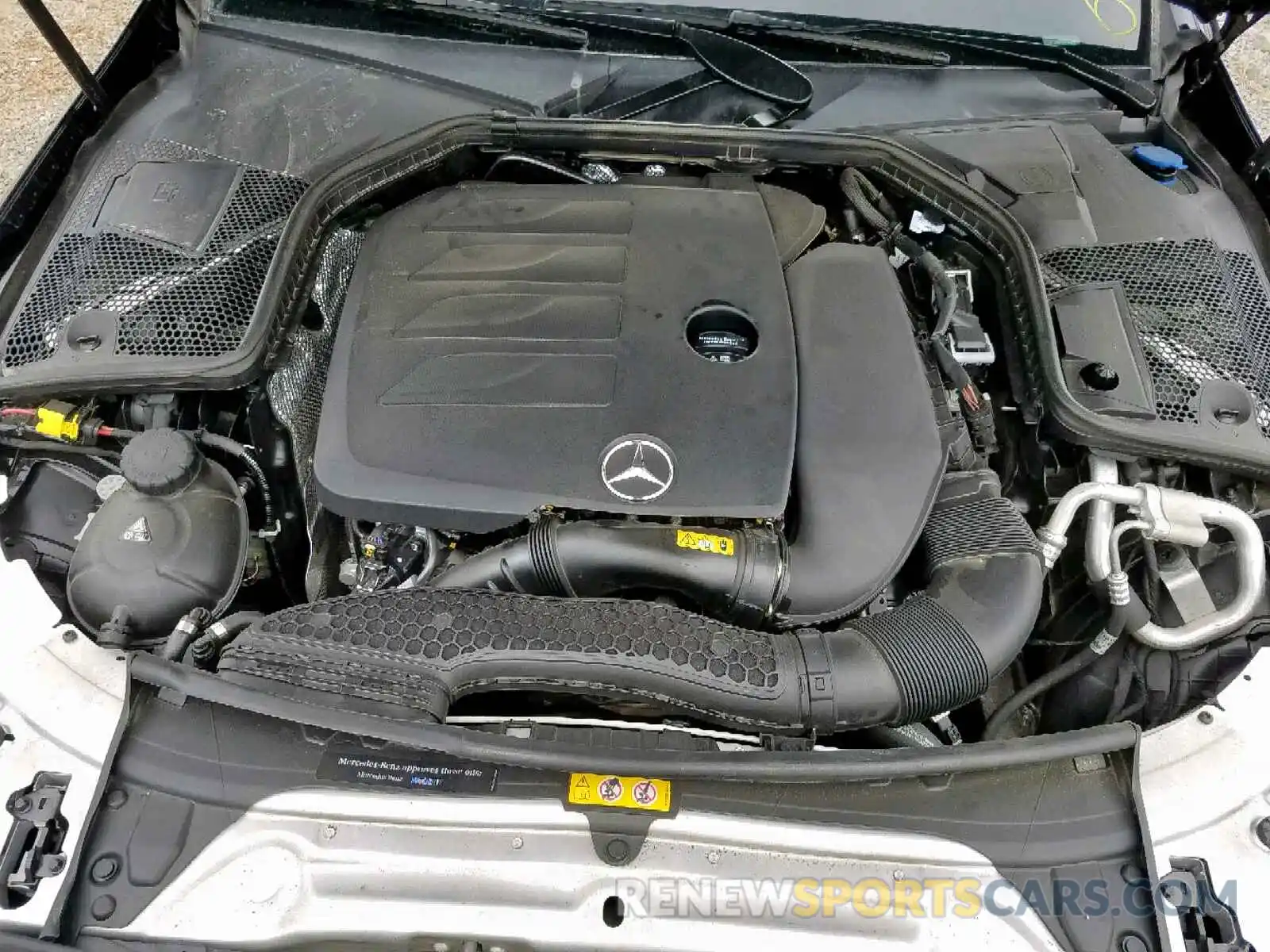 7 Photograph of a damaged car 55SWF8DB5KU308531 MERCEDES-BENZ C CLASS 2019