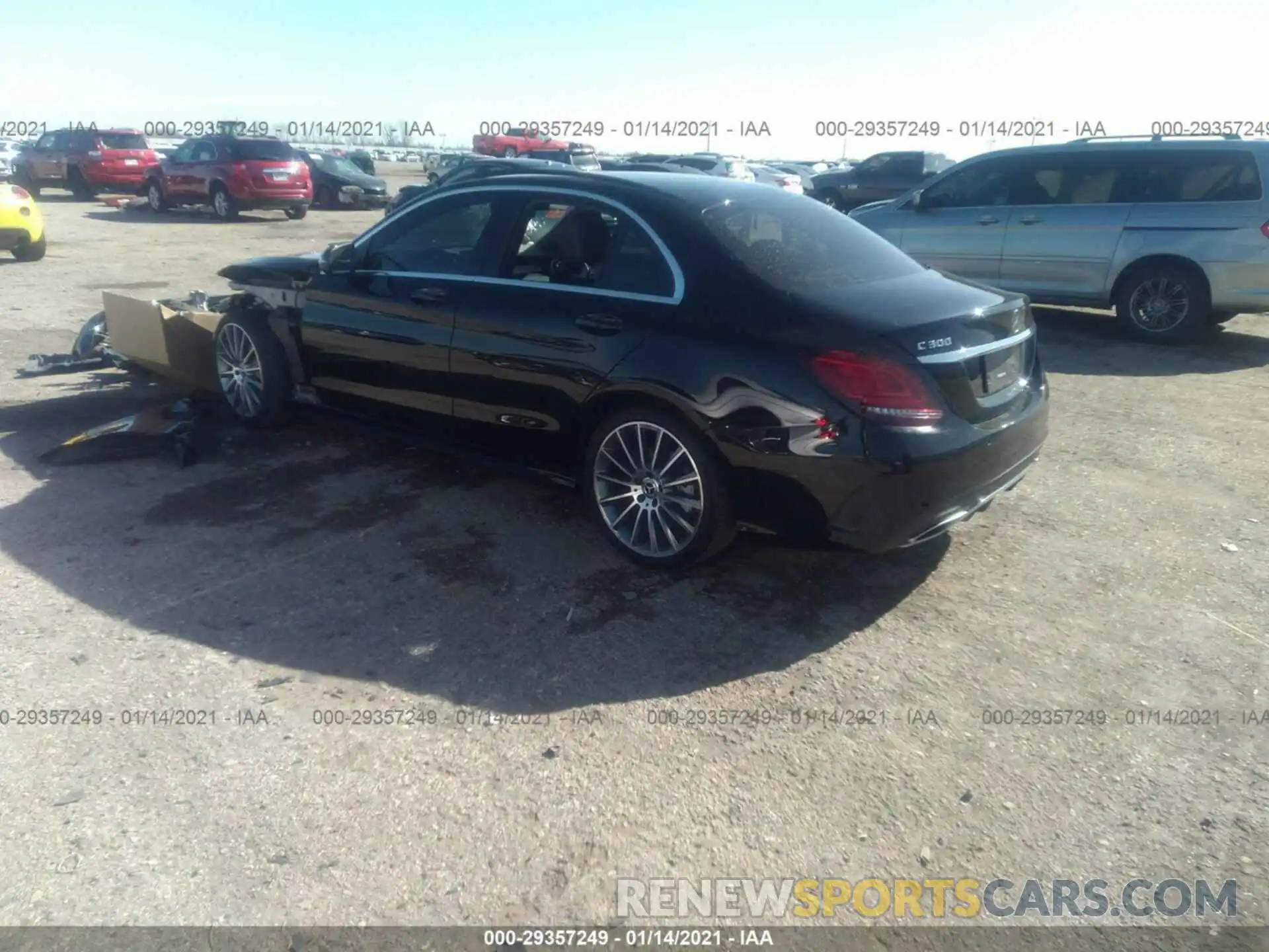 3 Photograph of a damaged car 55SWF8DB5KU311557 MERCEDES-BENZ C-CLASS 2019