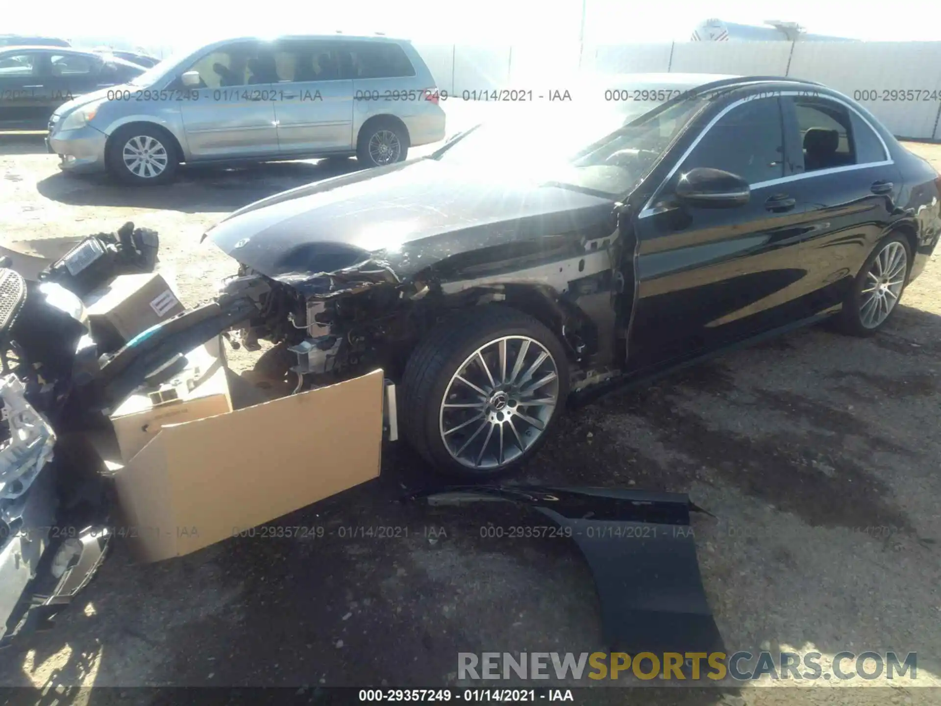 6 Photograph of a damaged car 55SWF8DB5KU311557 MERCEDES-BENZ C-CLASS 2019