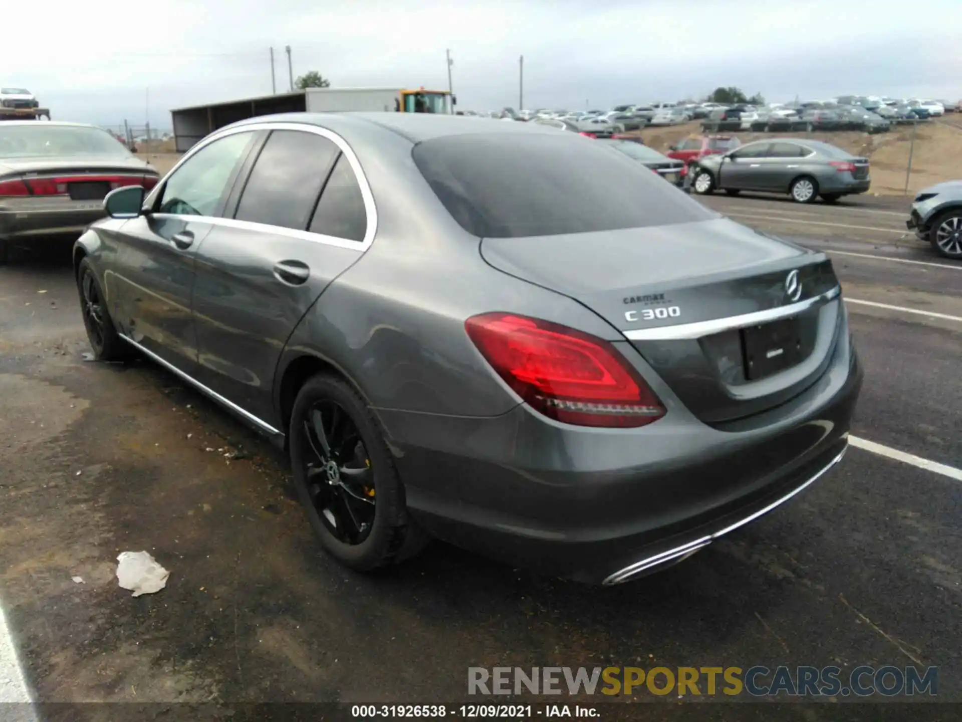 3 Photograph of a damaged car 55SWF8DB5KU311767 MERCEDES-BENZ C-CLASS 2019