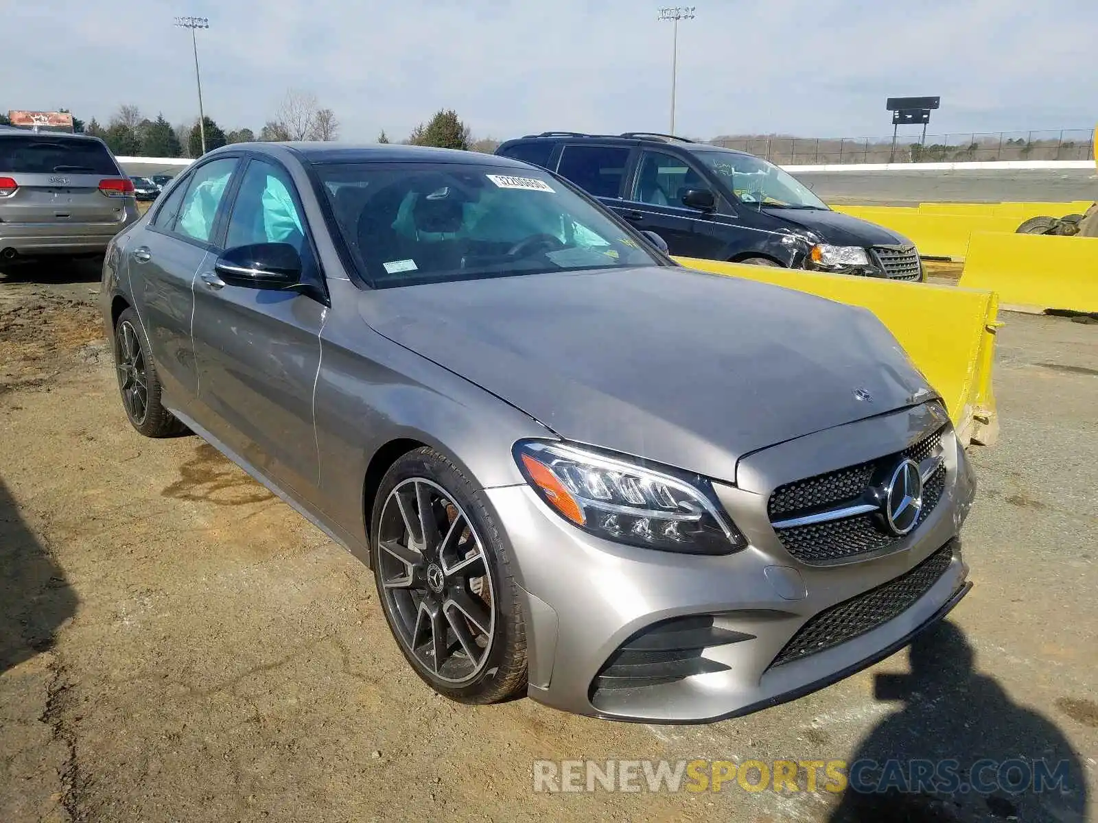 1 Photograph of a damaged car 55SWF8DB5KU313969 MERCEDES-BENZ C CLASS 2019