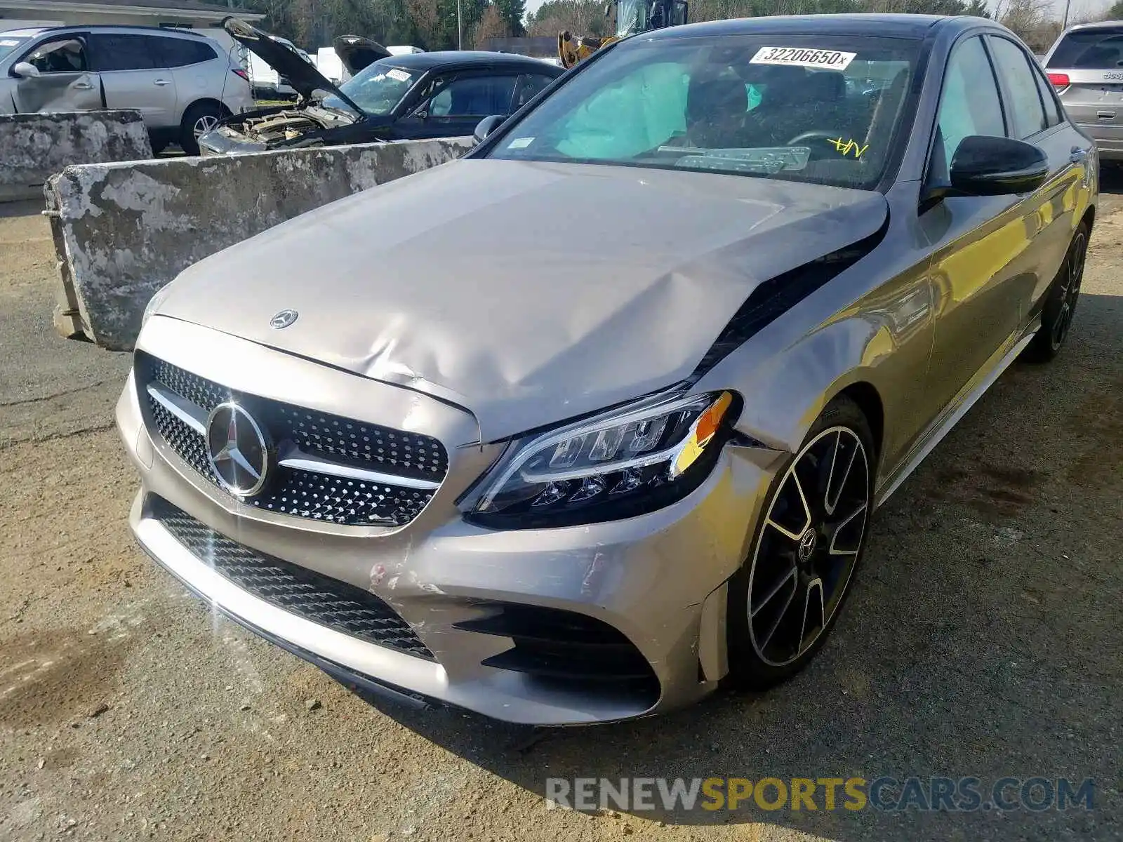 9 Photograph of a damaged car 55SWF8DB5KU313969 MERCEDES-BENZ C CLASS 2019