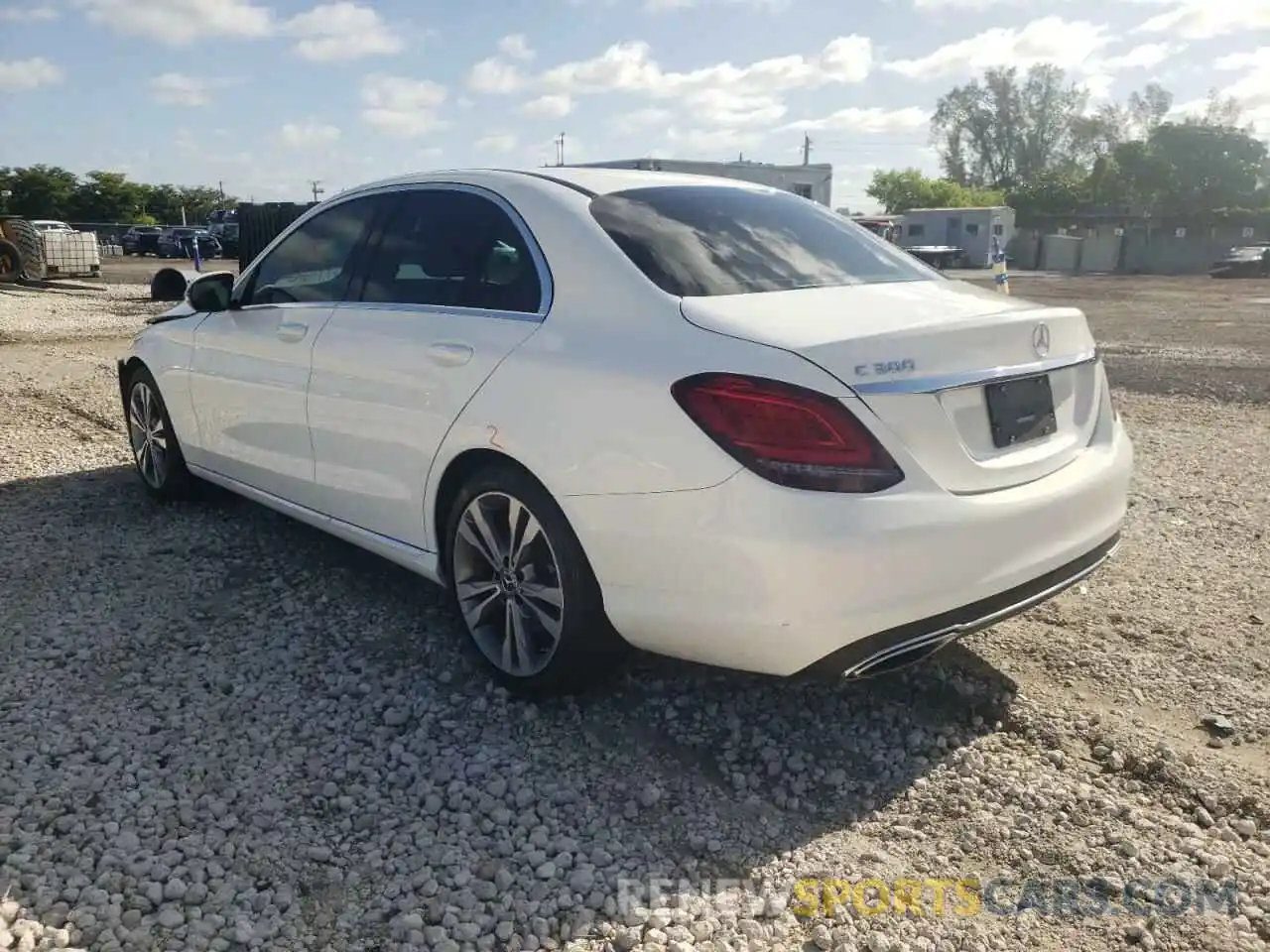 3 Photograph of a damaged car 55SWF8DB5KU317522 MERCEDES-BENZ C-CLASS 2019