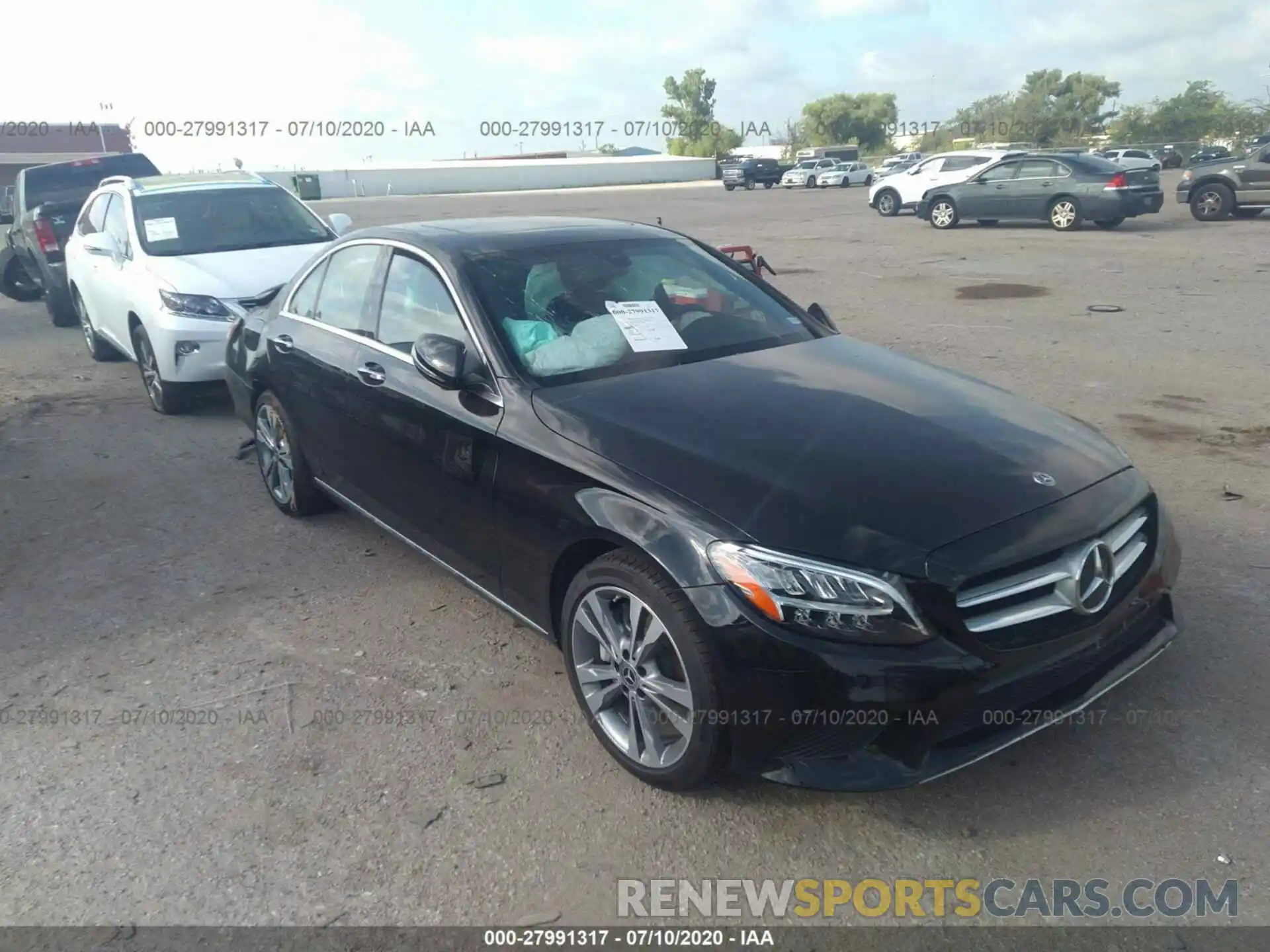 1 Photograph of a damaged car 55SWF8DB5KU319321 MERCEDES-BENZ C-CLASS 2019