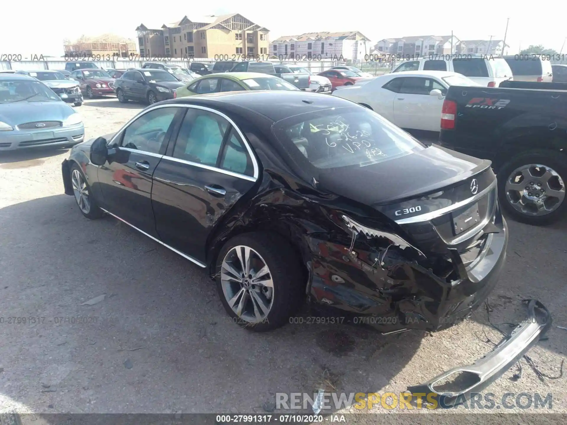 3 Photograph of a damaged car 55SWF8DB5KU319321 MERCEDES-BENZ C-CLASS 2019