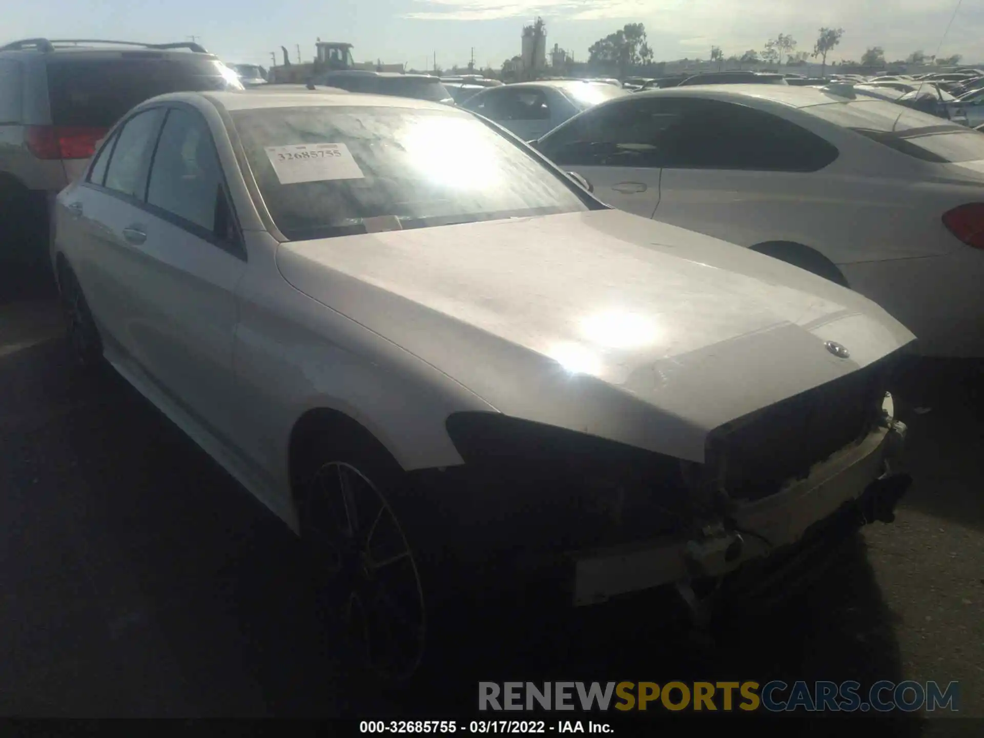 1 Photograph of a damaged car 55SWF8DB5KU319920 MERCEDES-BENZ C-CLASS 2019