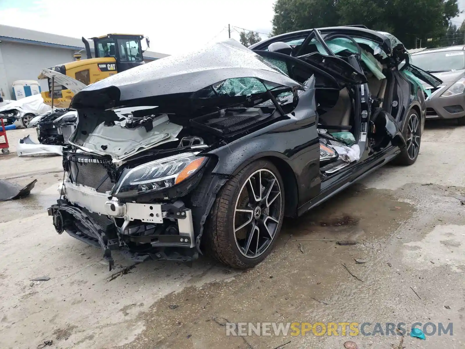 2 Photograph of a damaged car 55SWF8DB5KU320145 MERCEDES-BENZ C-CLASS 2019