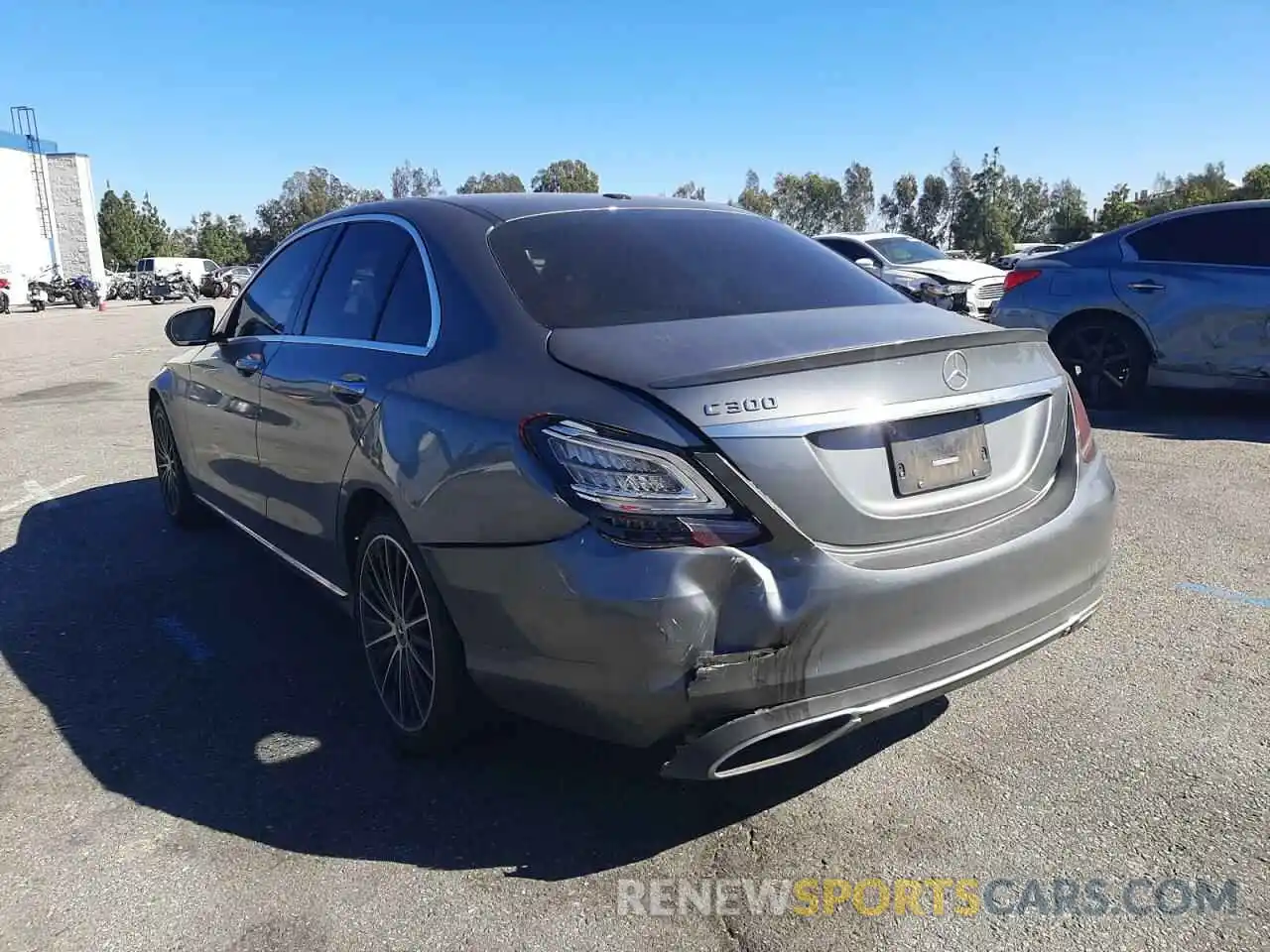 3 Photograph of a damaged car 55SWF8DB6KU285129 MERCEDES-BENZ C-CLASS 2019