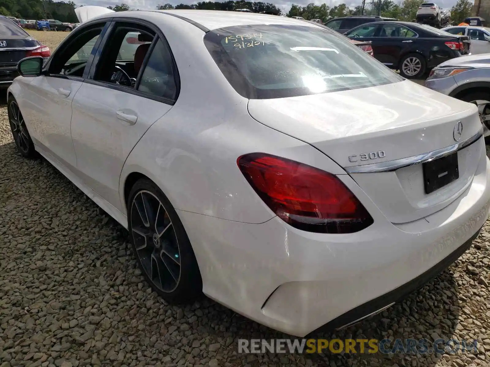 3 Photograph of a damaged car 55SWF8DB6KU285146 MERCEDES-BENZ C-CLASS 2019