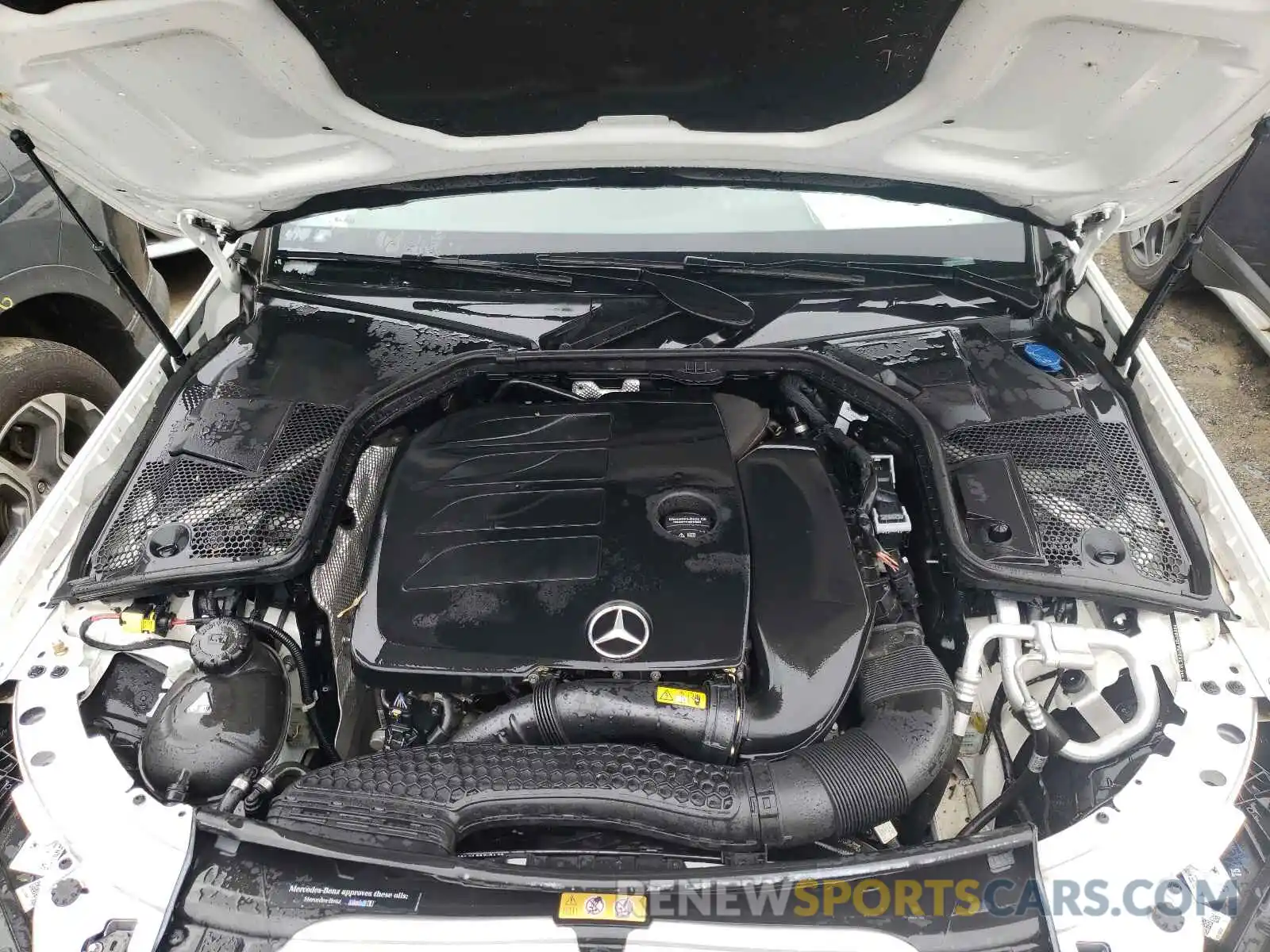 7 Photograph of a damaged car 55SWF8DB6KU285146 MERCEDES-BENZ C-CLASS 2019