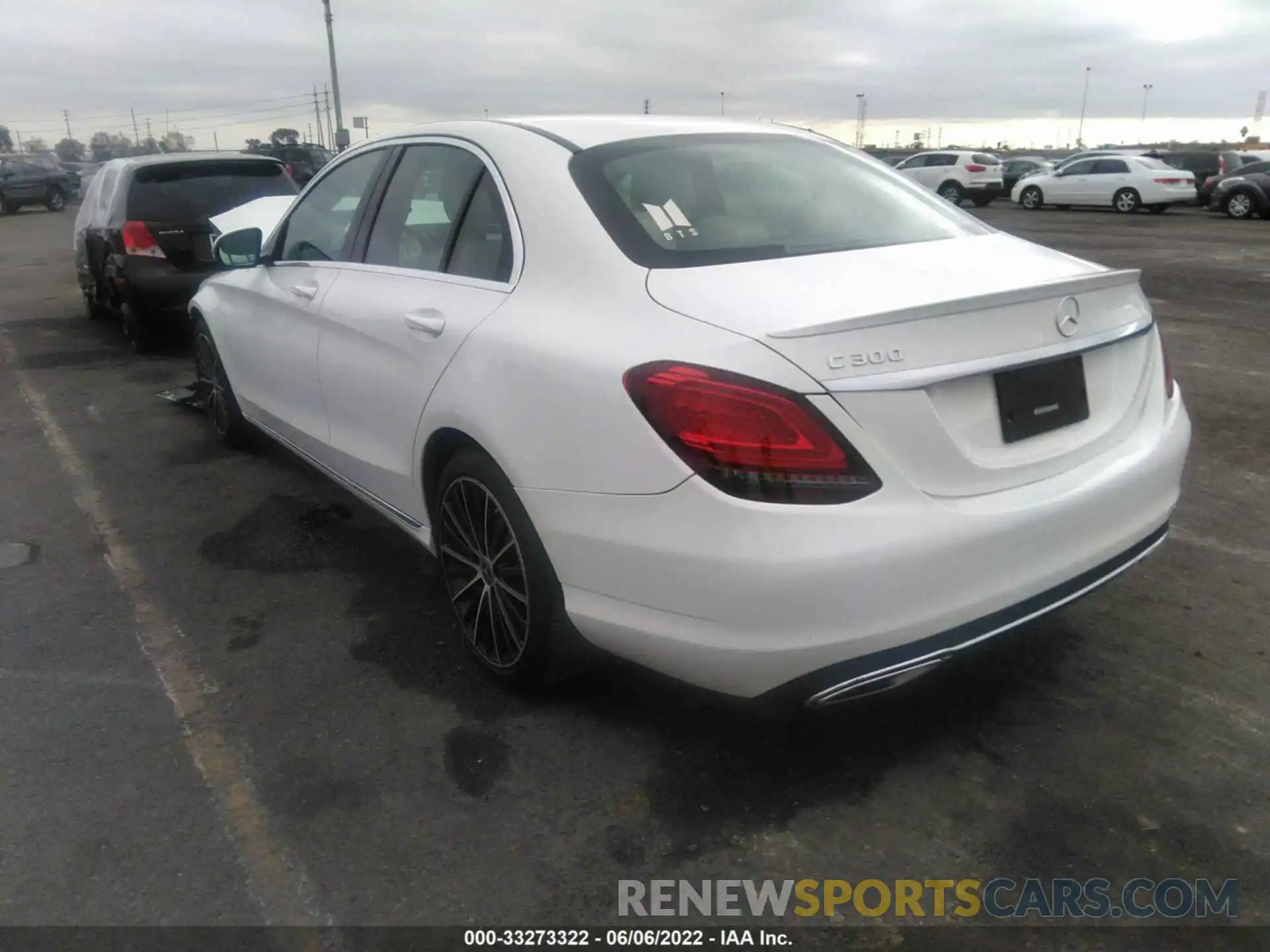 3 Photograph of a damaged car 55SWF8DB6KU287849 MERCEDES-BENZ C-CLASS 2019